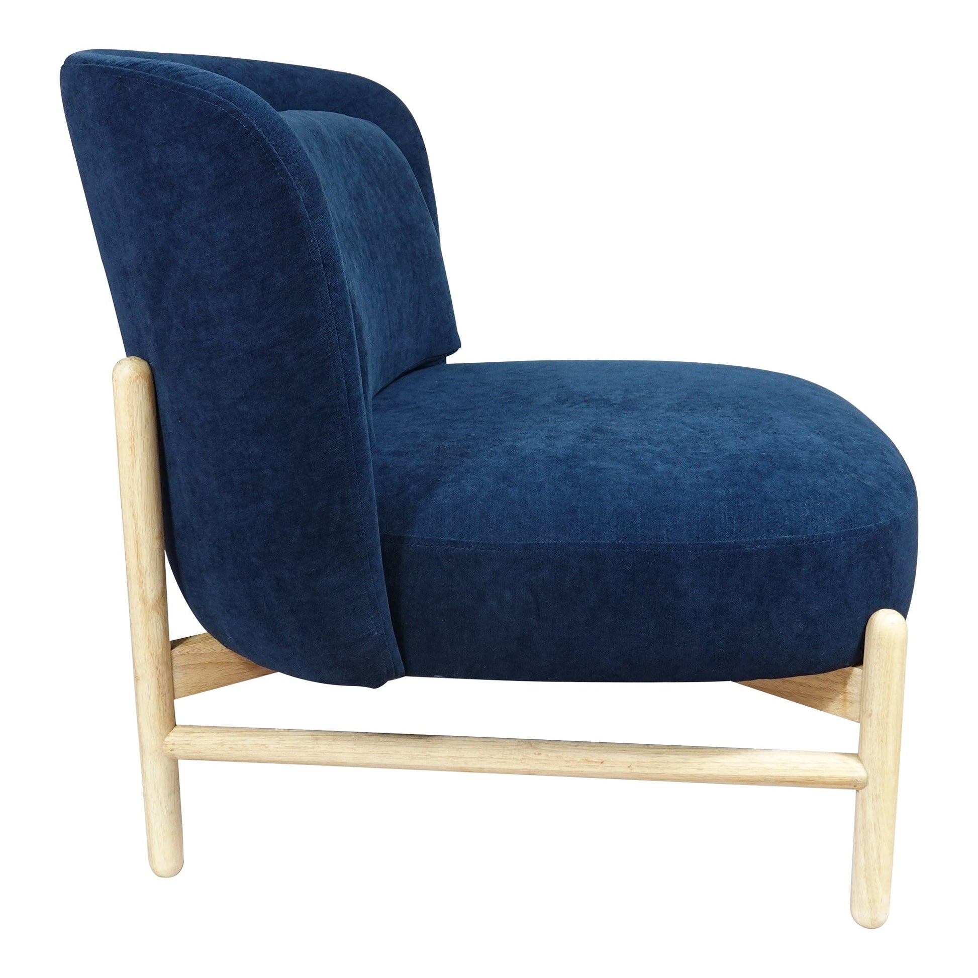 *SIGGE ACCENT CHAIR OCEAN DEPTHS NAVY-2