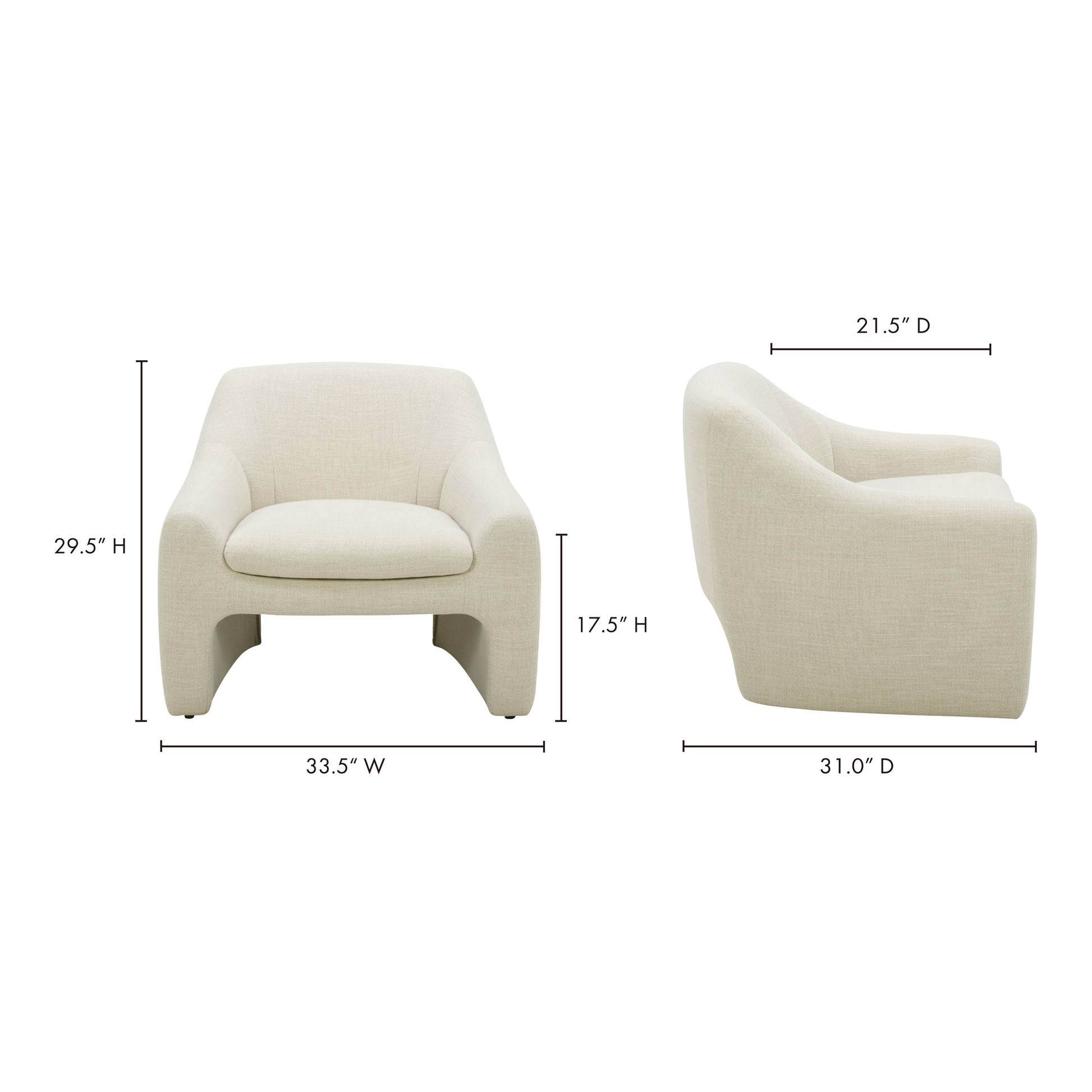 KENZIE ACCENT CHAIR DUNE-10