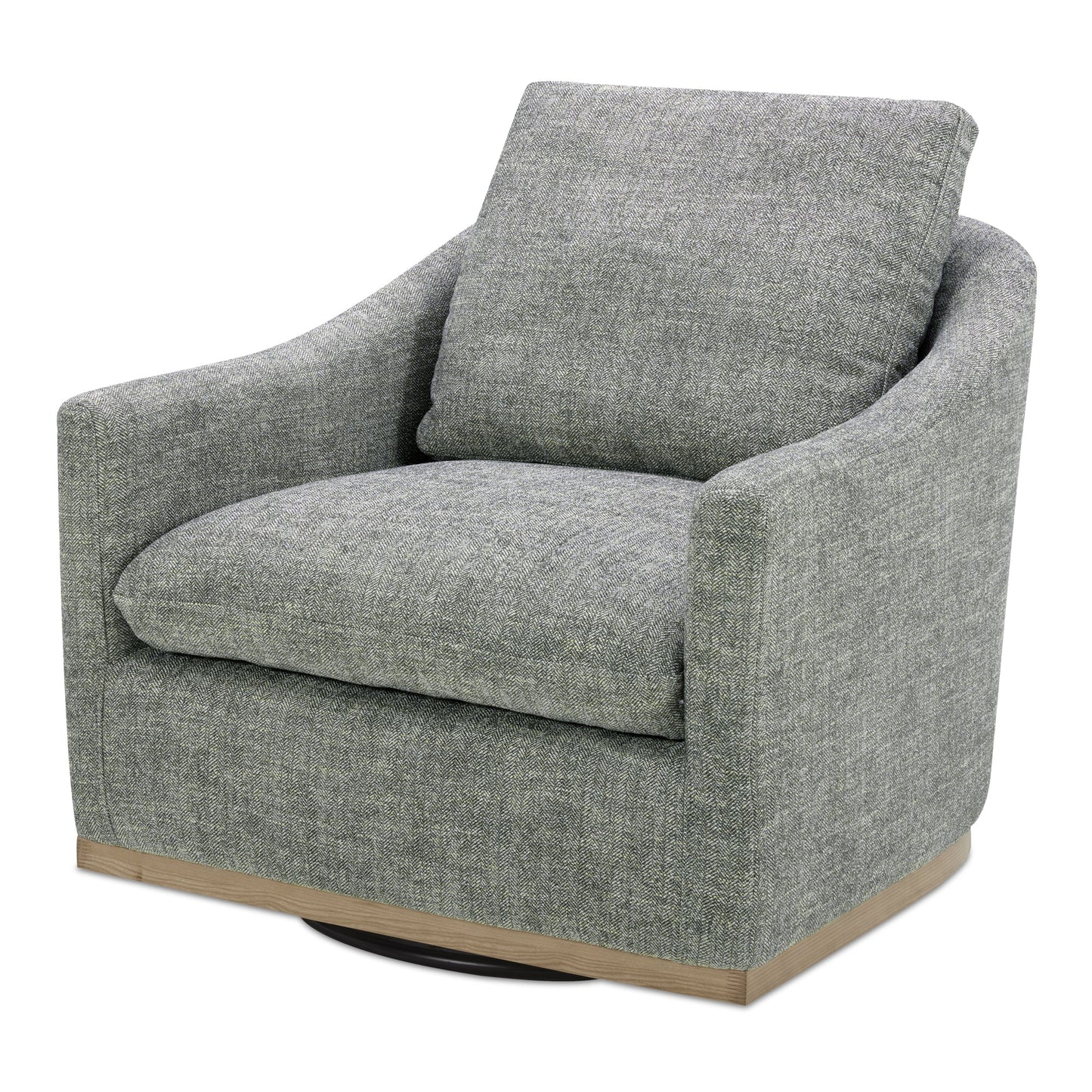 LINDEN SWIVEL CHAIR SLATED MOSS-1