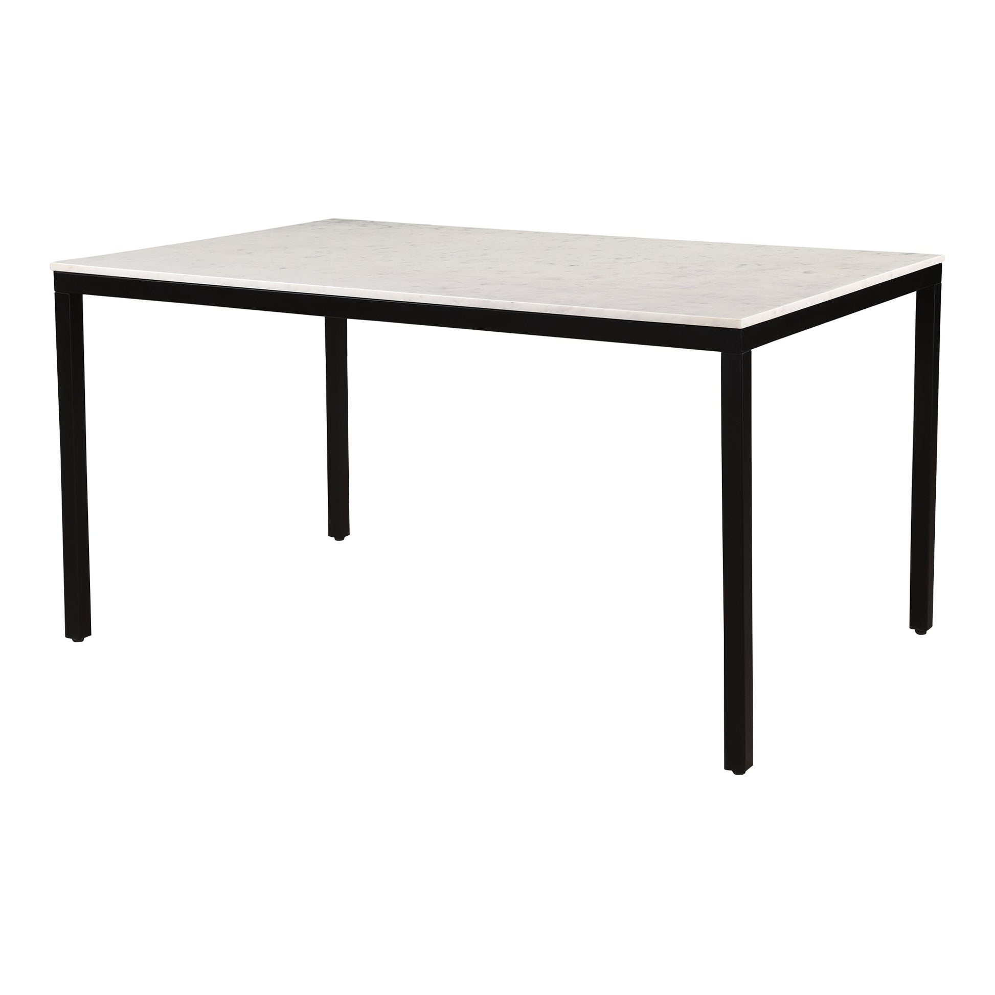 PARSON DINING TABLE WHITE MARBLE-3