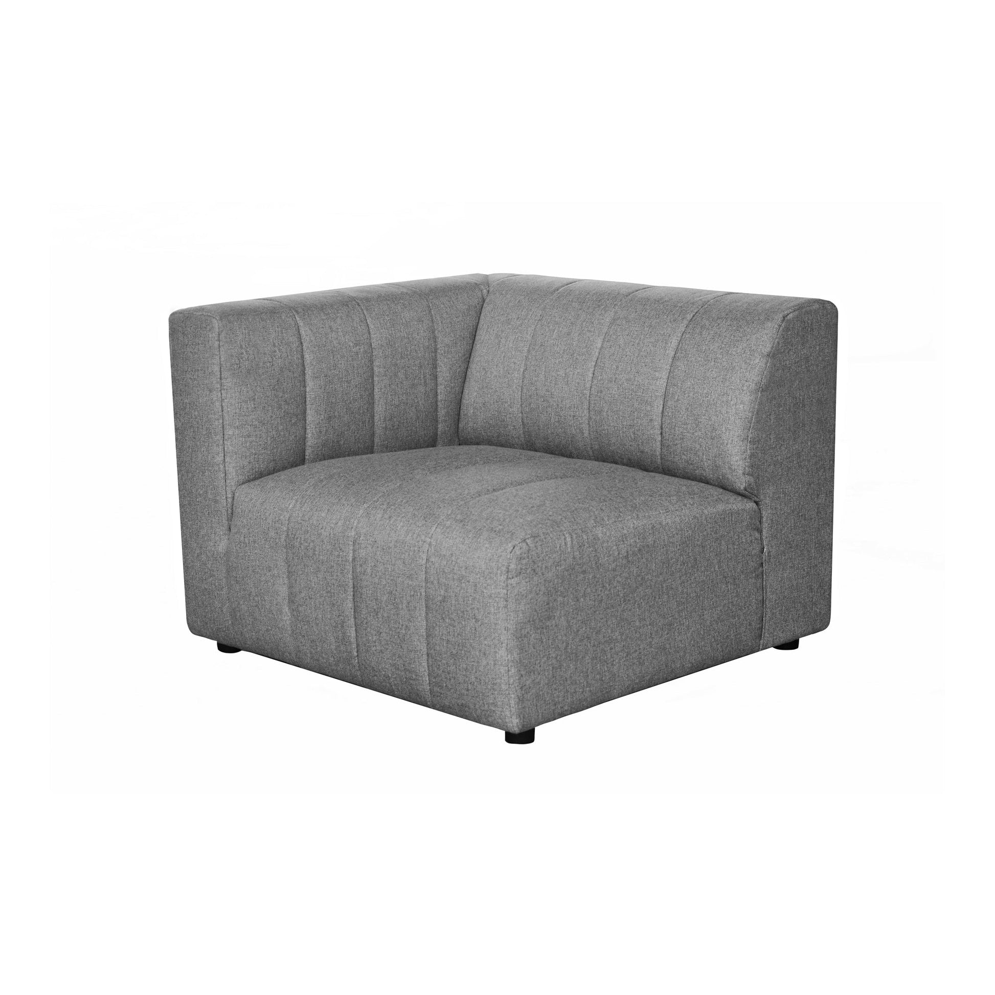 LYRIC ARM CHAIR LEFT GREY-1