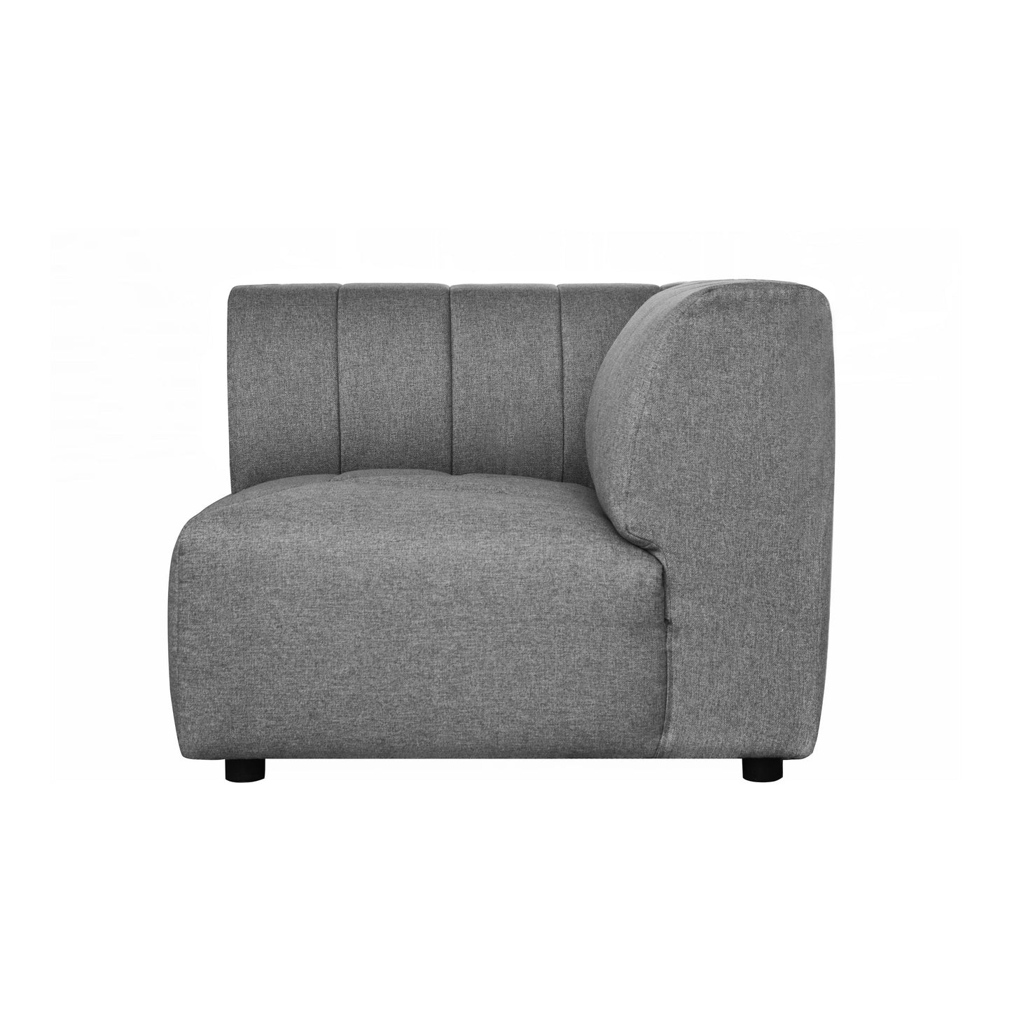 LYRIC ARM CHAIR LEFT GREY-2