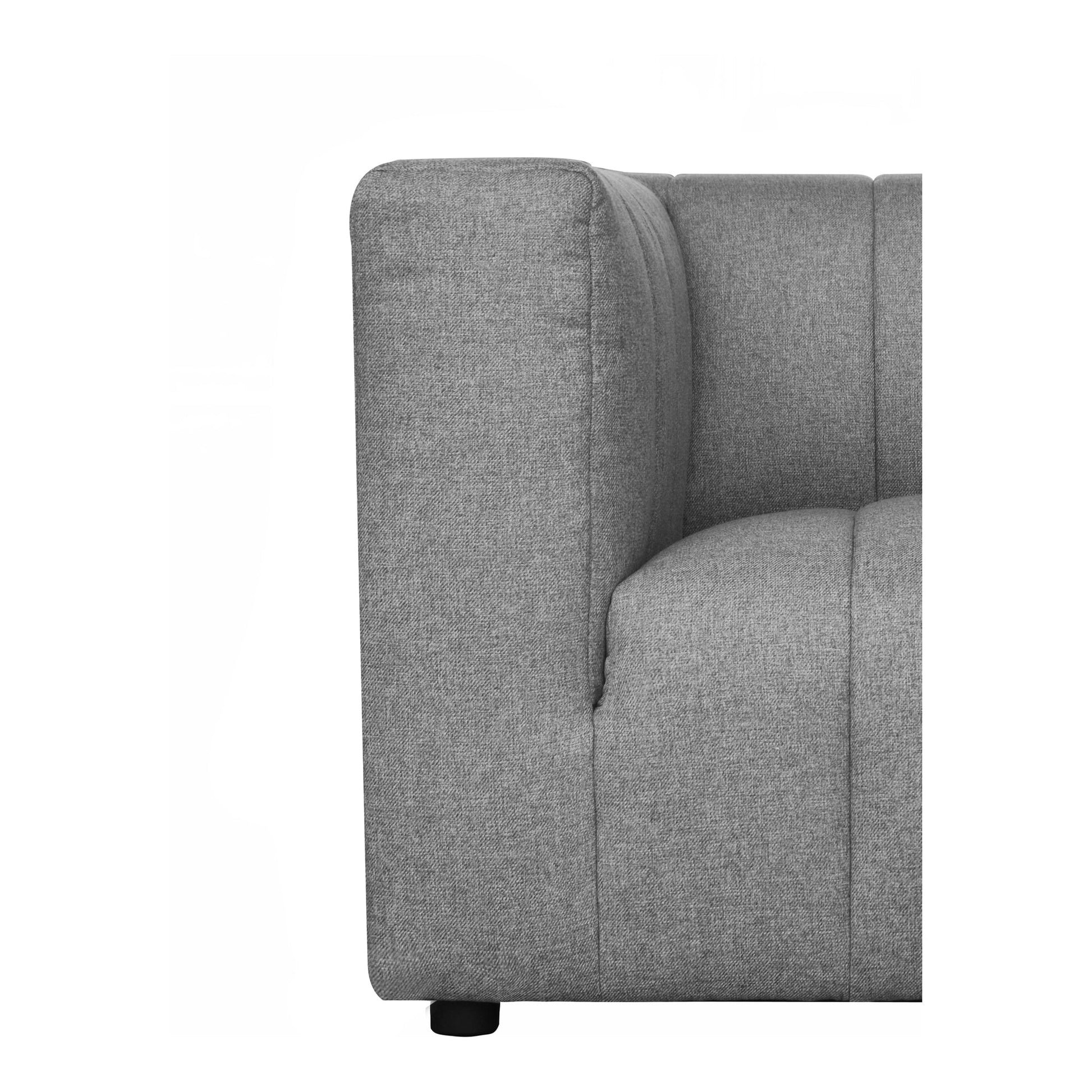 LYRIC ARM CHAIR LEFT GREY-4