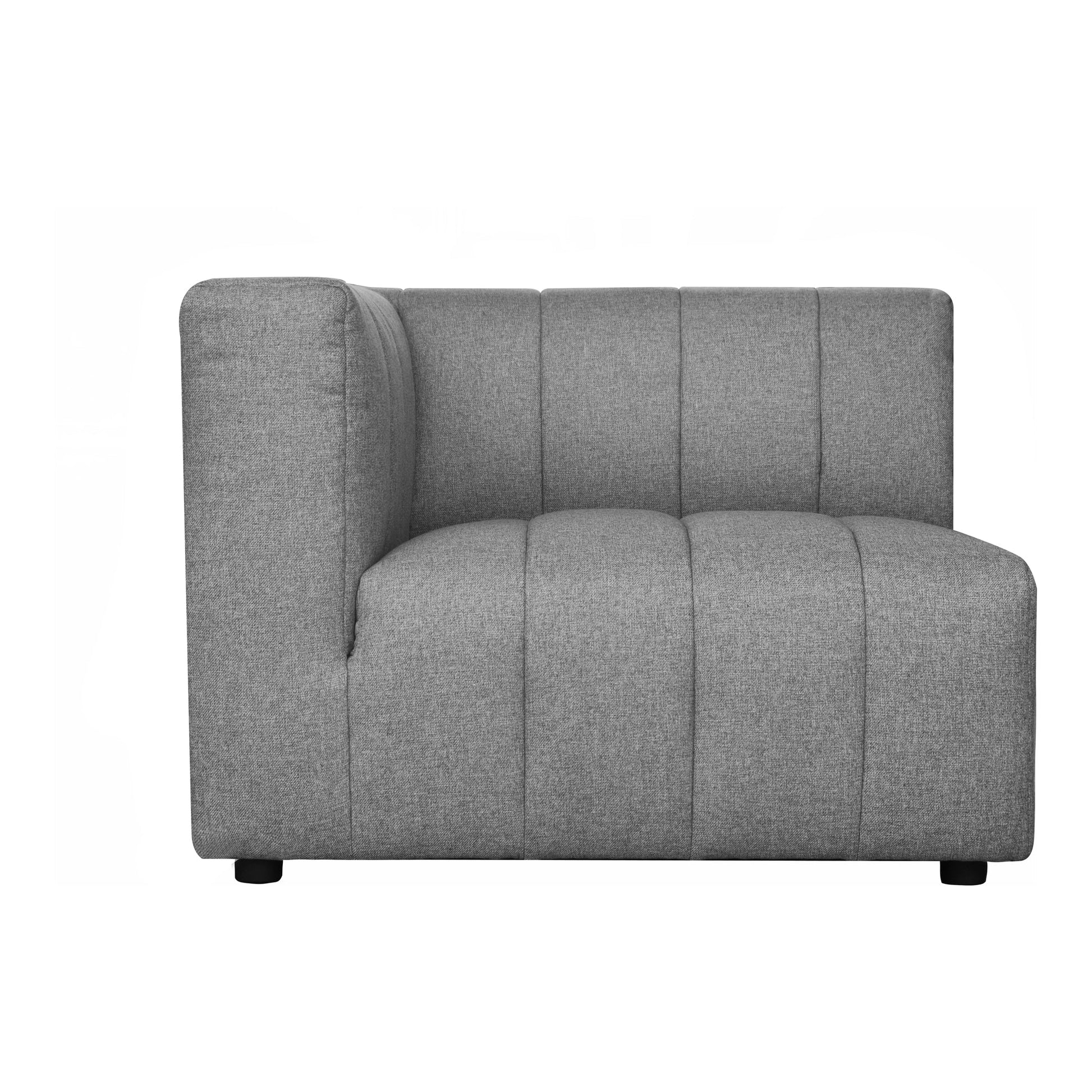 LYRIC ARM CHAIR LEFT GREY-0