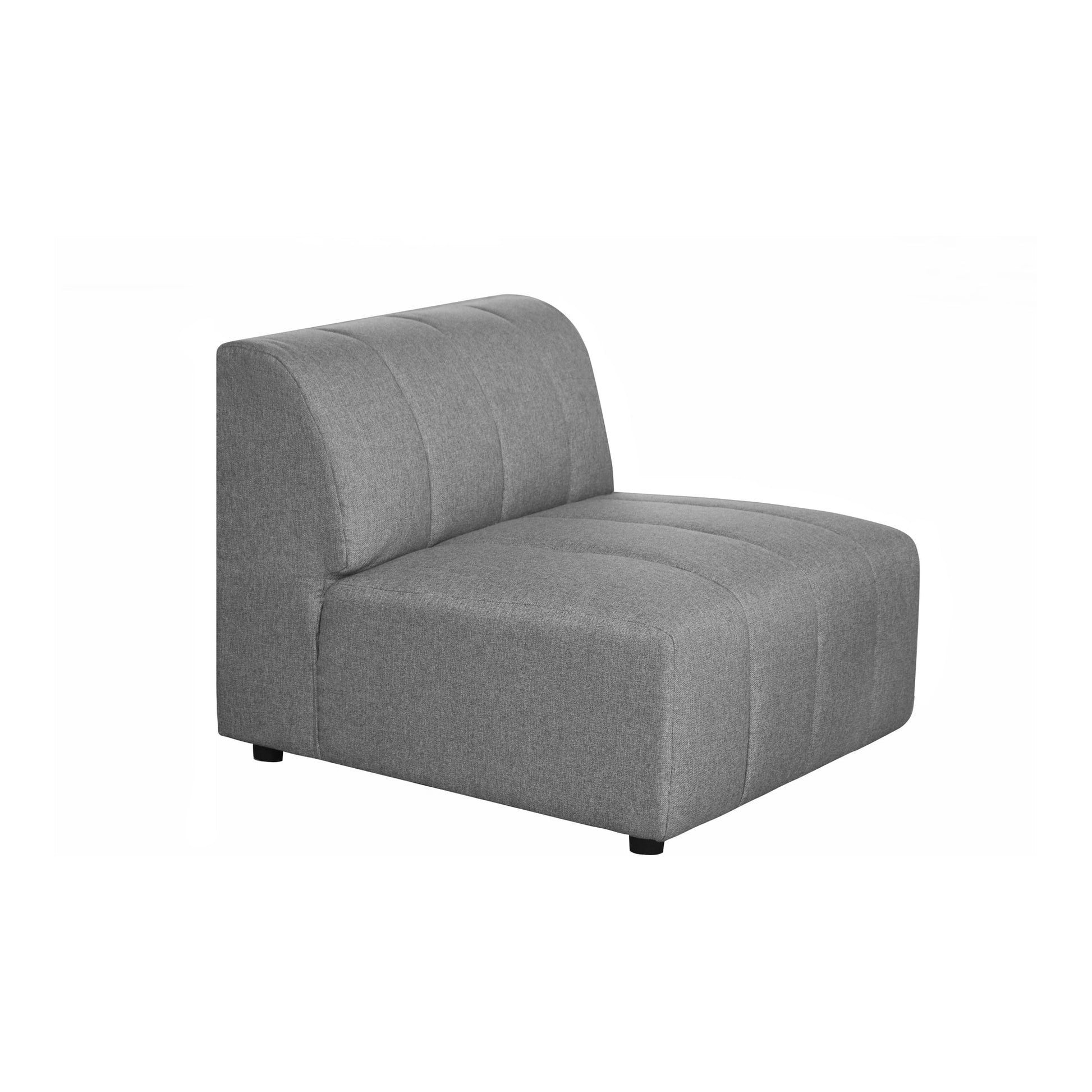 LYRIC SLIPPER CHAIR GREY-1