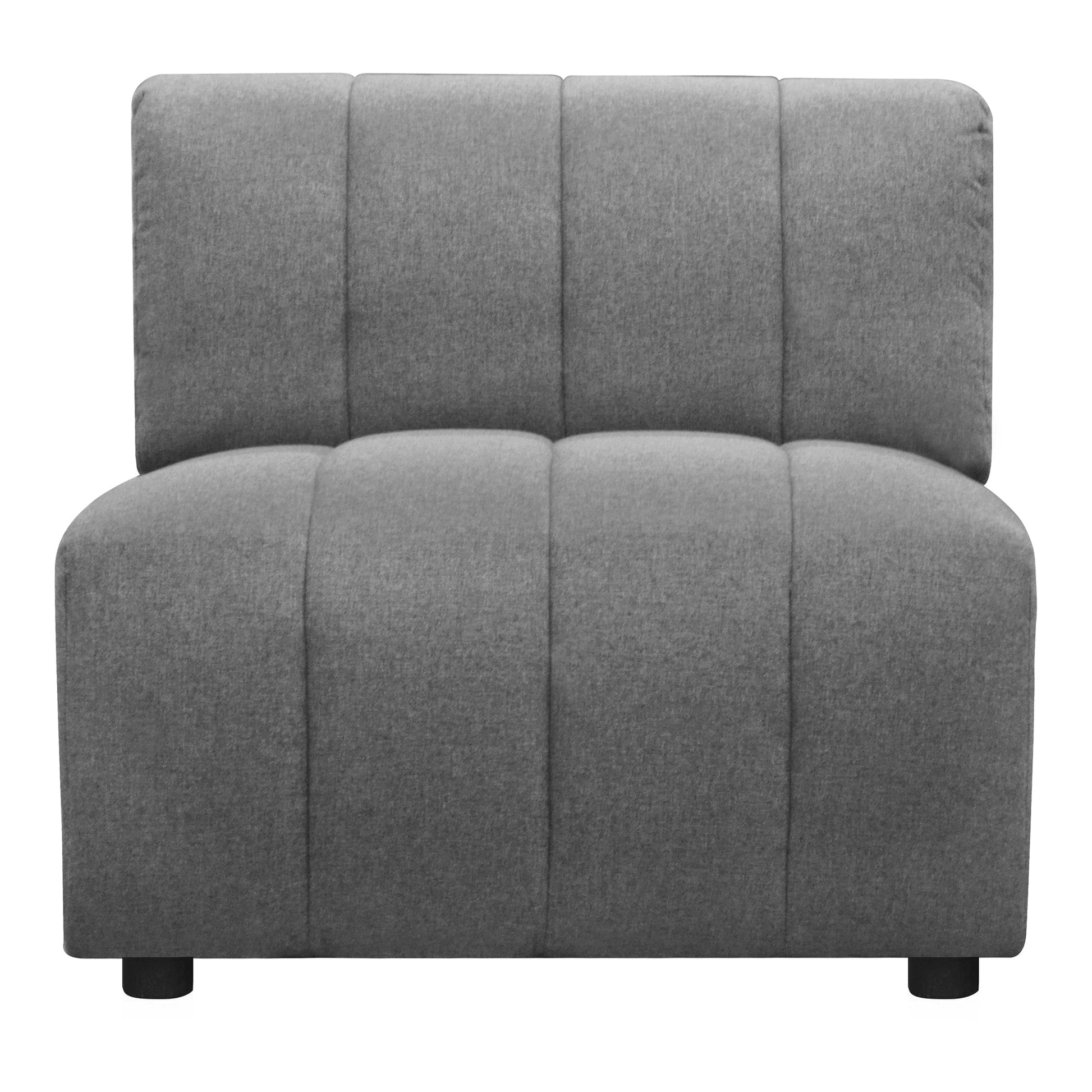 LYRIC SLIPPER CHAIR GREY-0