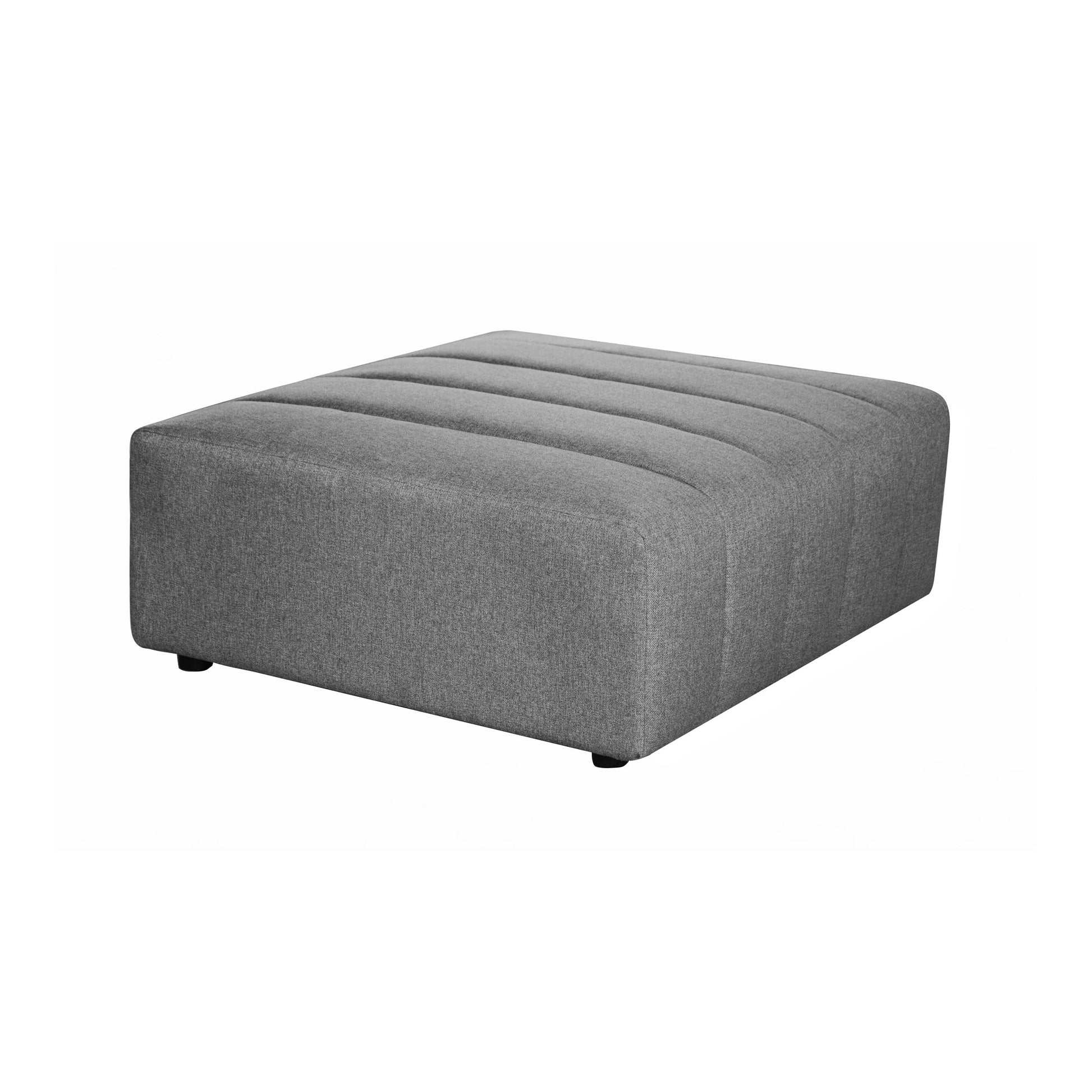 LYRIC OTTOMAN GREY-1