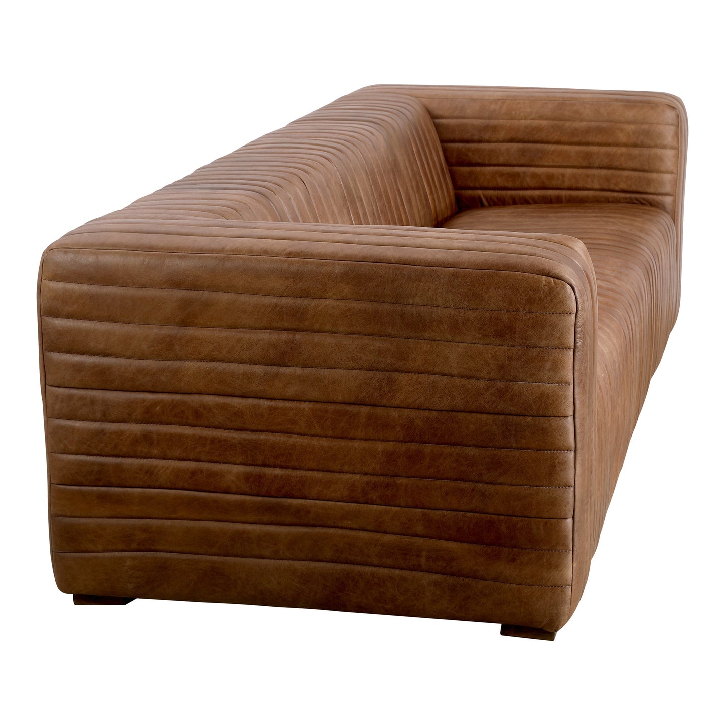 CASTLE SOFA OPEN ROAD BROWN LEATHER-2