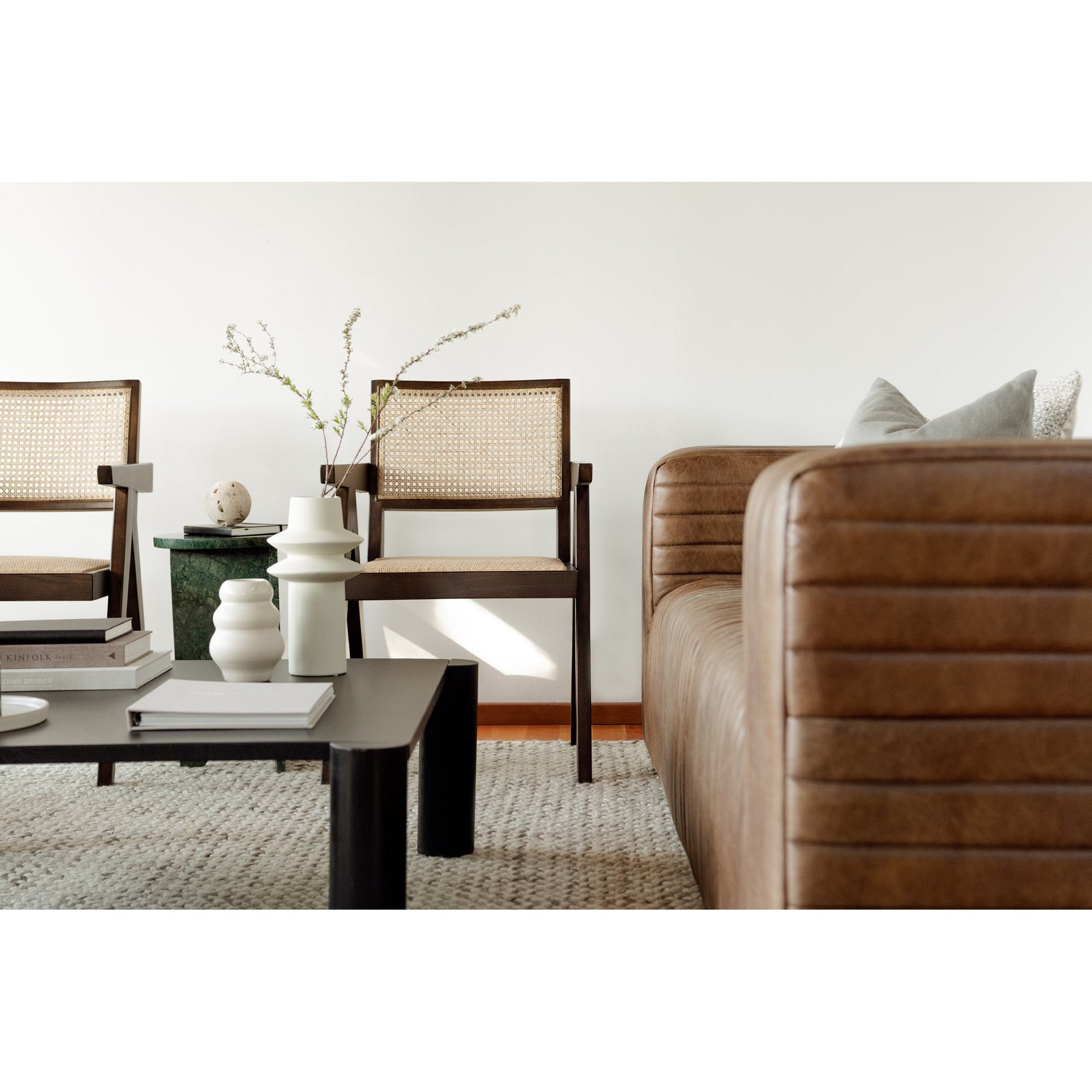 CASTLE SOFA OPEN ROAD BROWN LEATHER-9