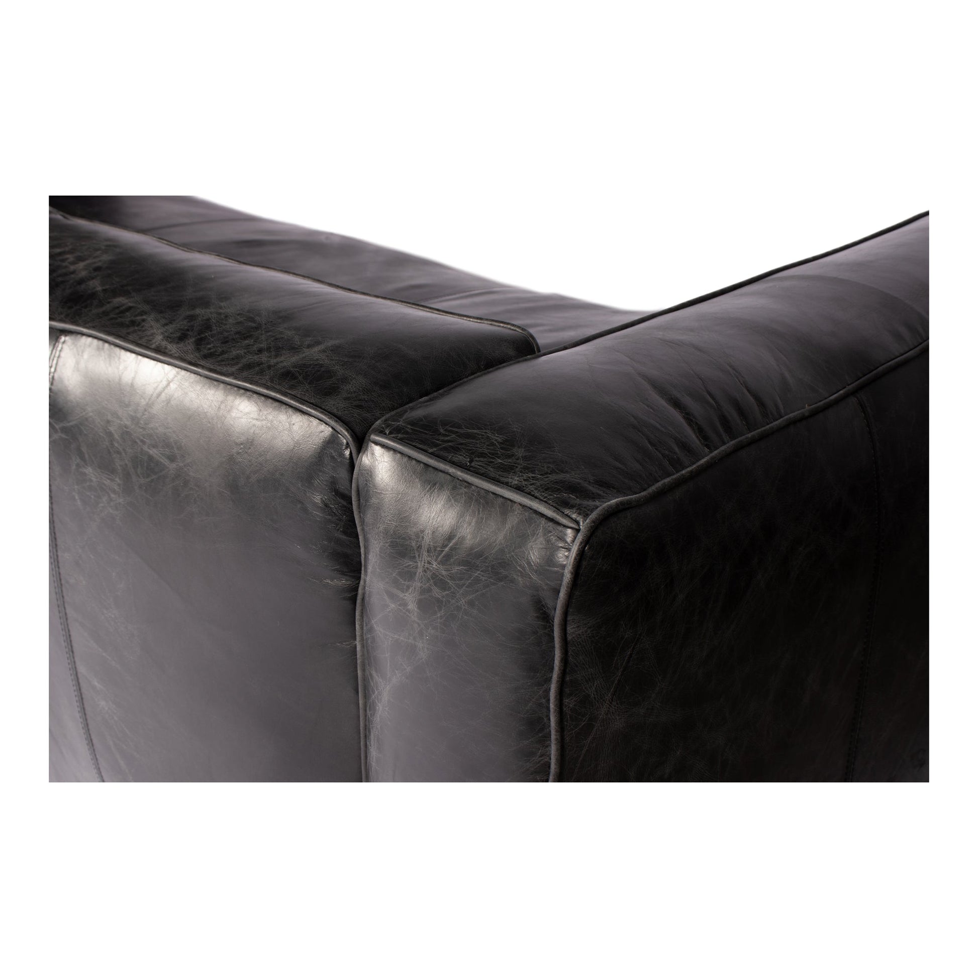 KIRBY SOFA DARKSTAR BLACK LEATHER-5