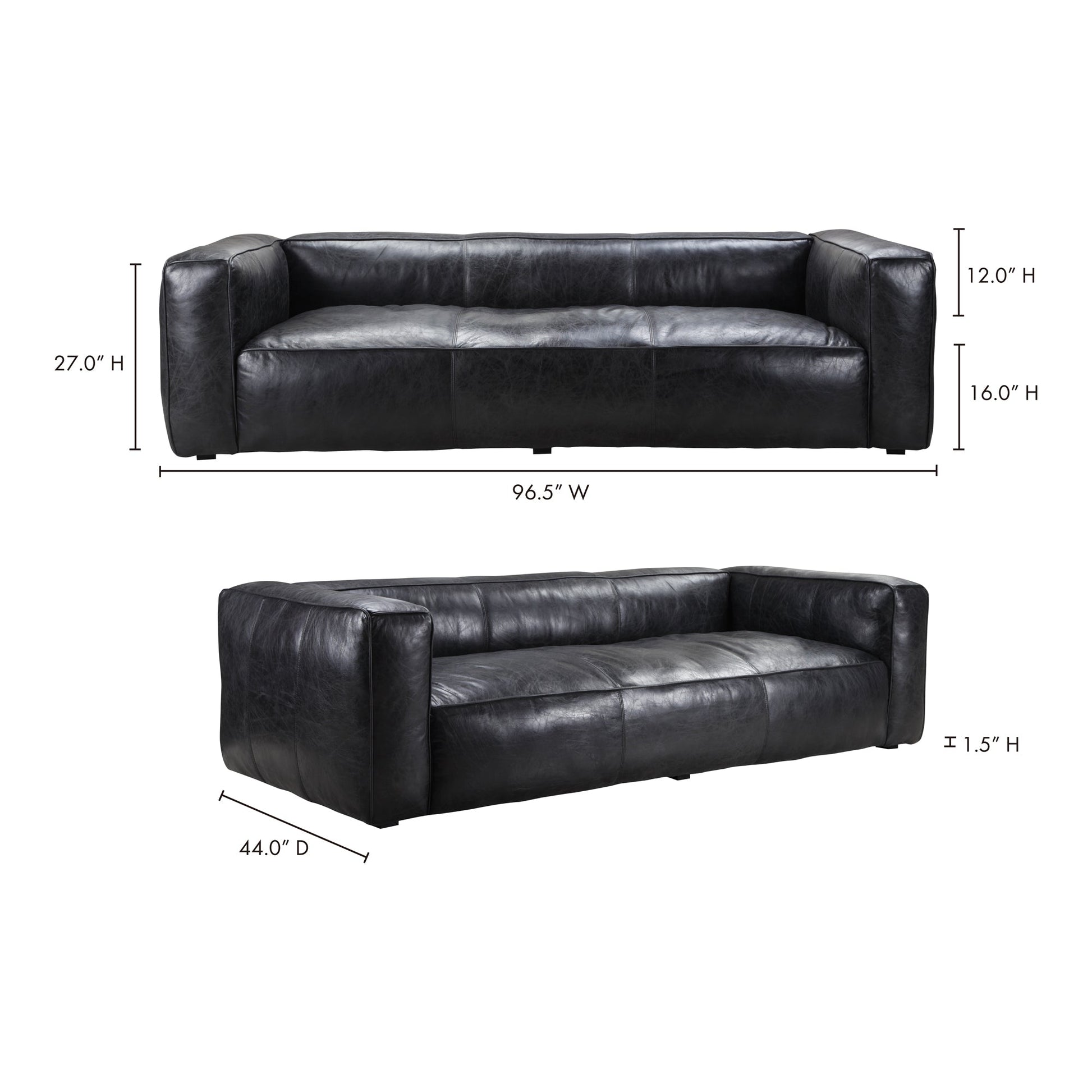 KIRBY SOFA DARKSTAR BLACK LEATHER-10