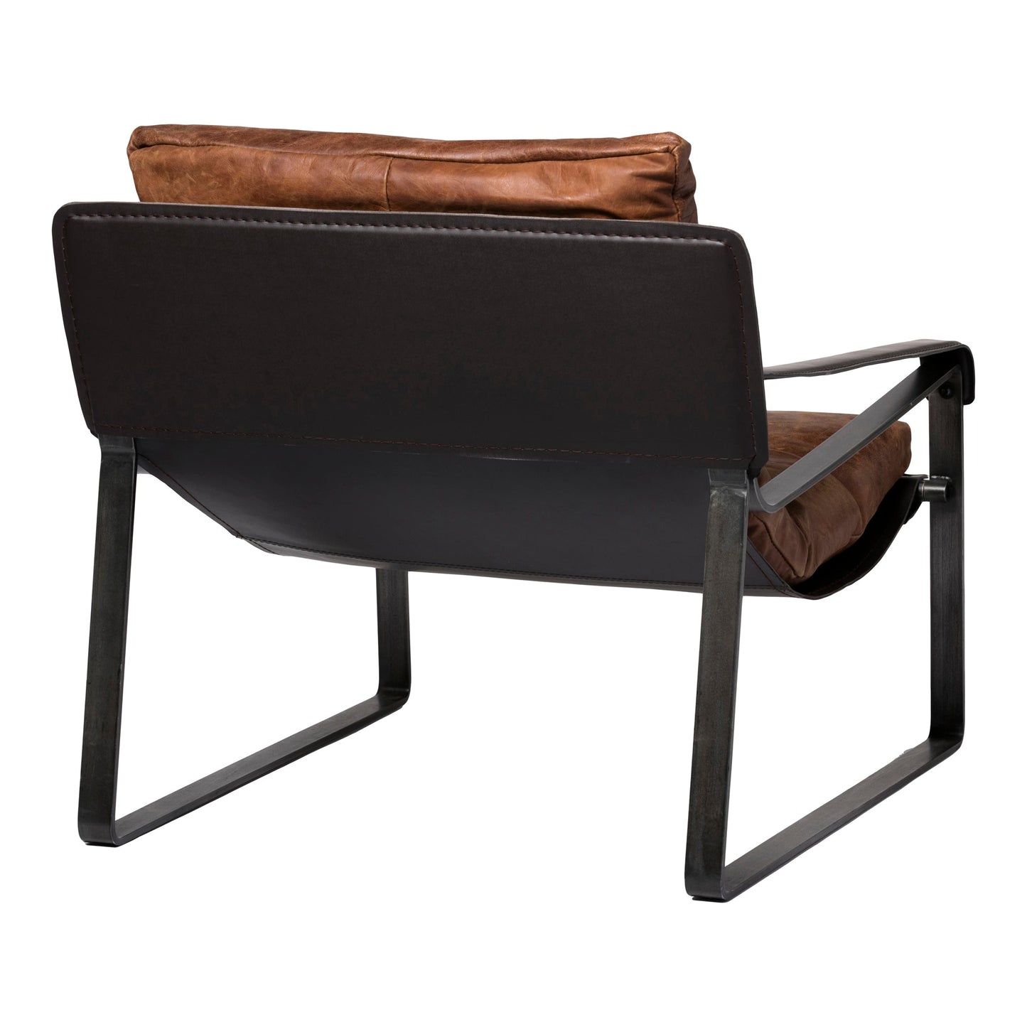 CONNOR CLUB CHAIR OPEN ROAD BROWN LEATHER-3