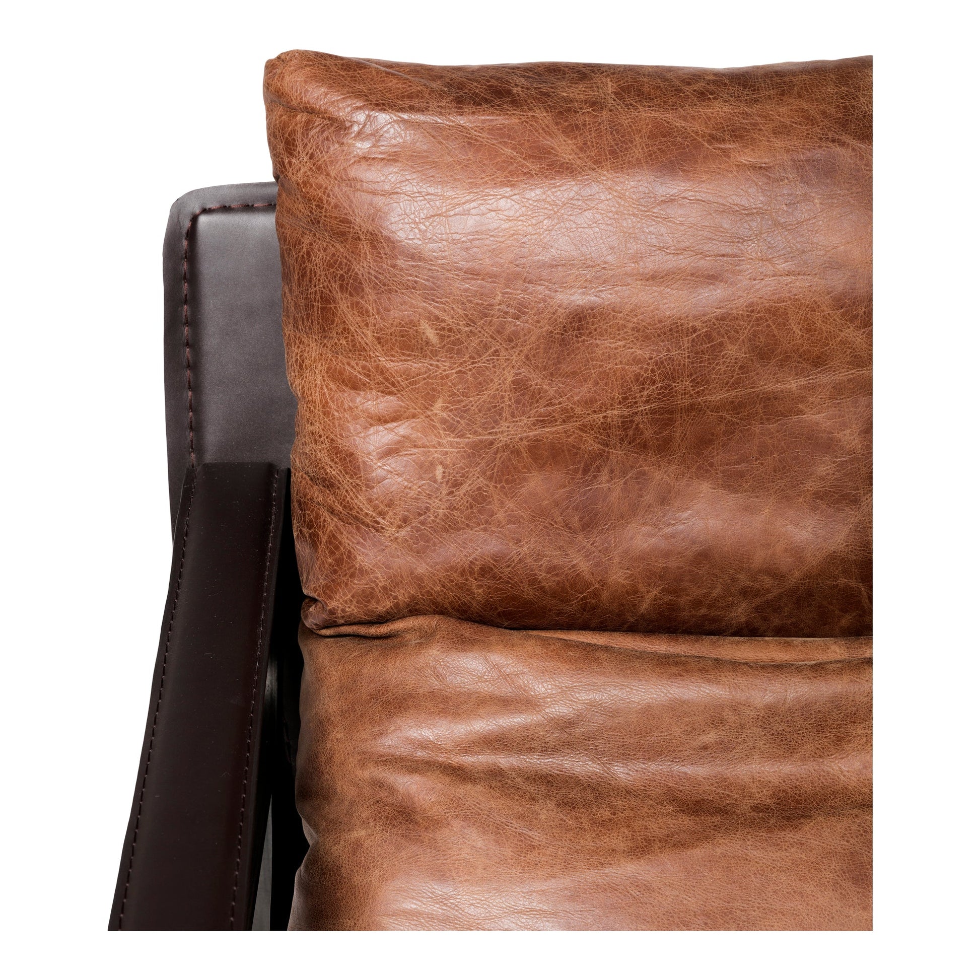 CONNOR CLUB CHAIR OPEN ROAD BROWN LEATHER-4