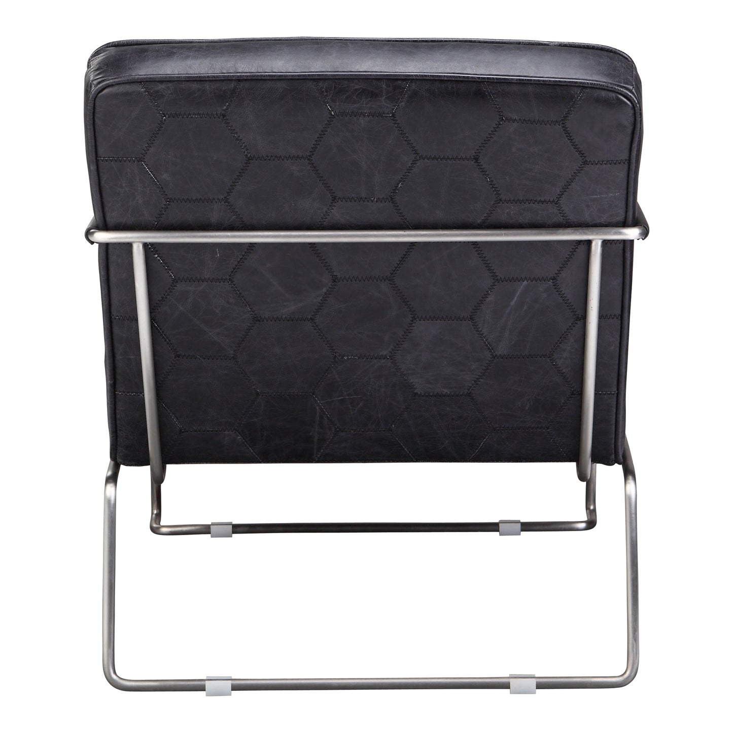 DESMOND CLUB CHAIR ONYX BLACK LEATHER-2