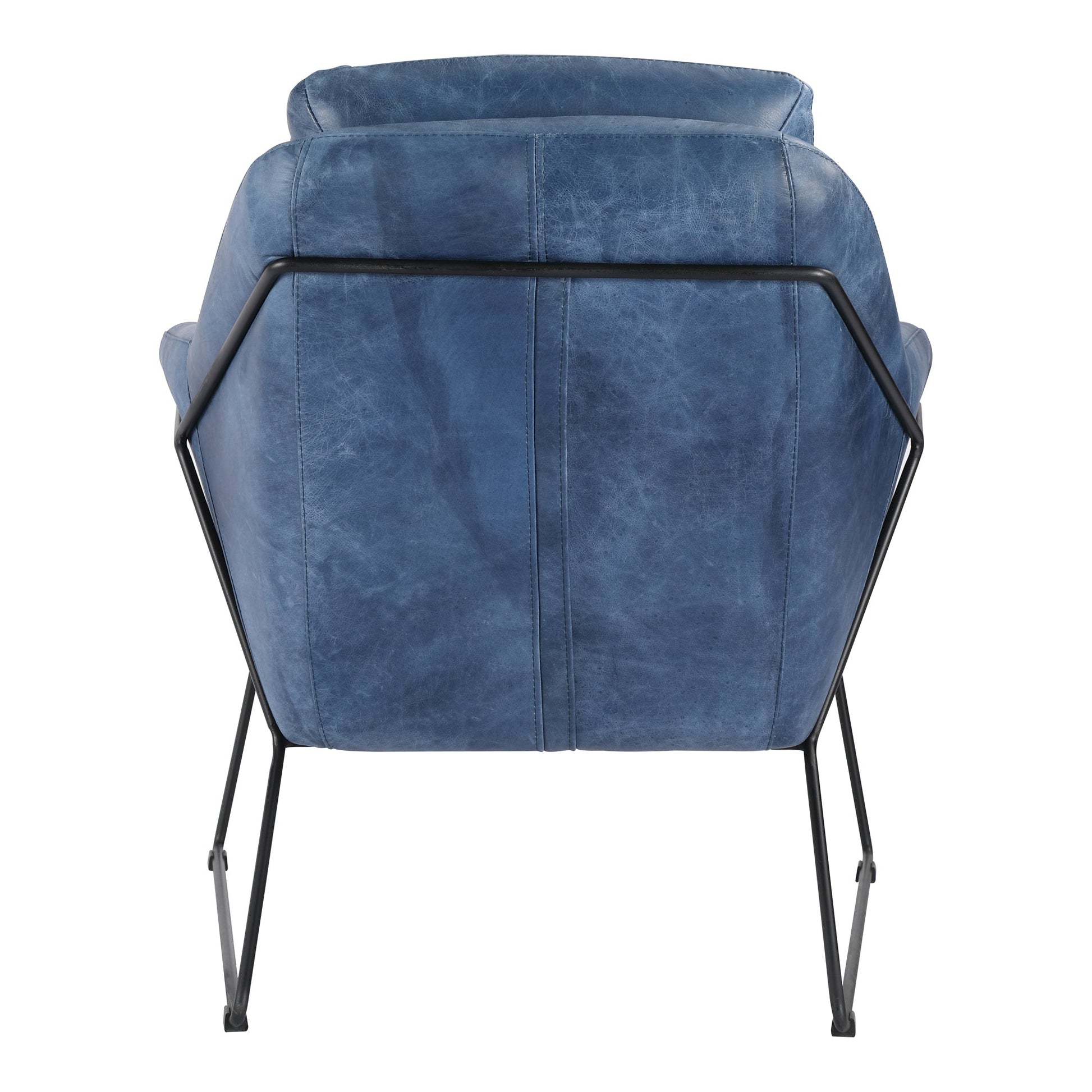 GREER CLUB CHAIR KAISO BLUE LEATHER-2