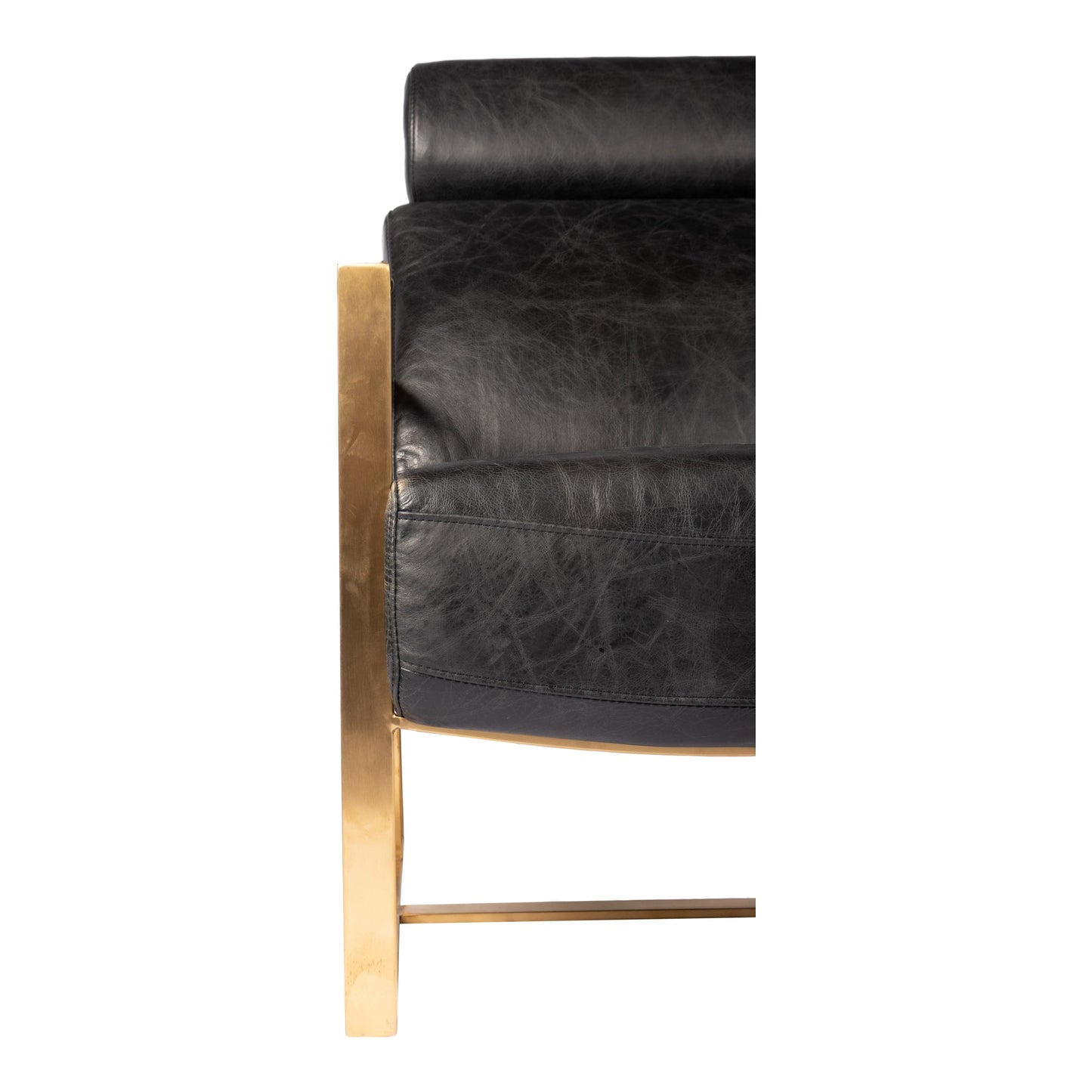 PARADISO CHAIR ONYX BLACK LEATHER-5