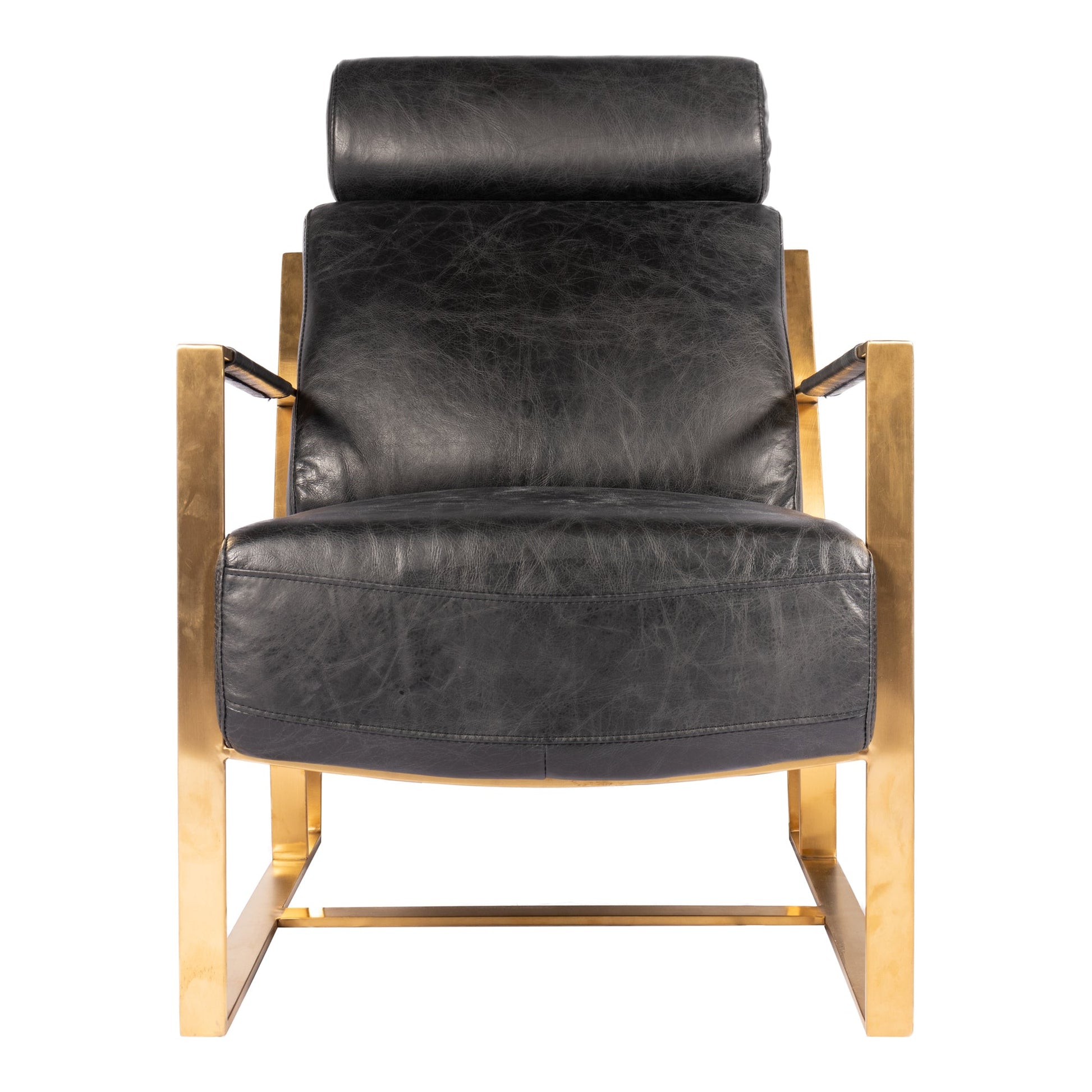 PARADISO CHAIR ONYX BLACK LEATHER-0