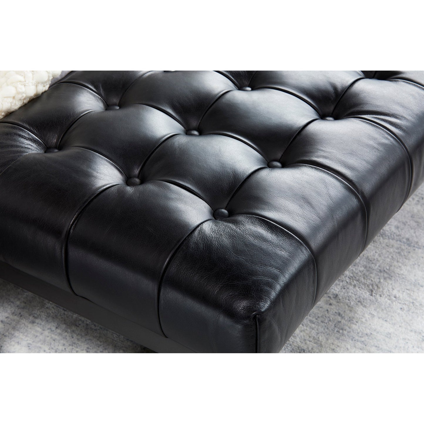 WYATT LEATHER BENCH BLACK-5