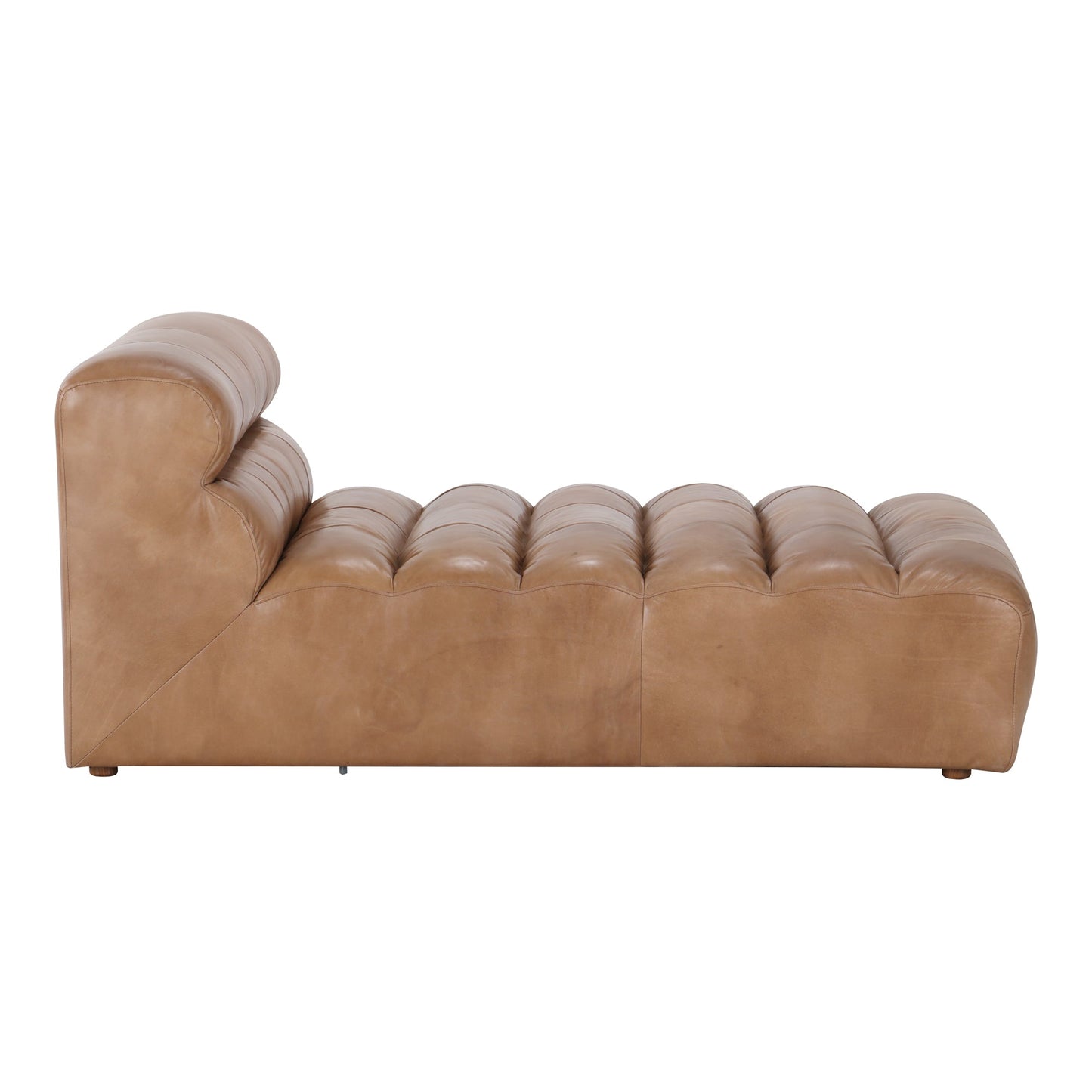 RAMSAY LEATHER CHAISE TAN-2