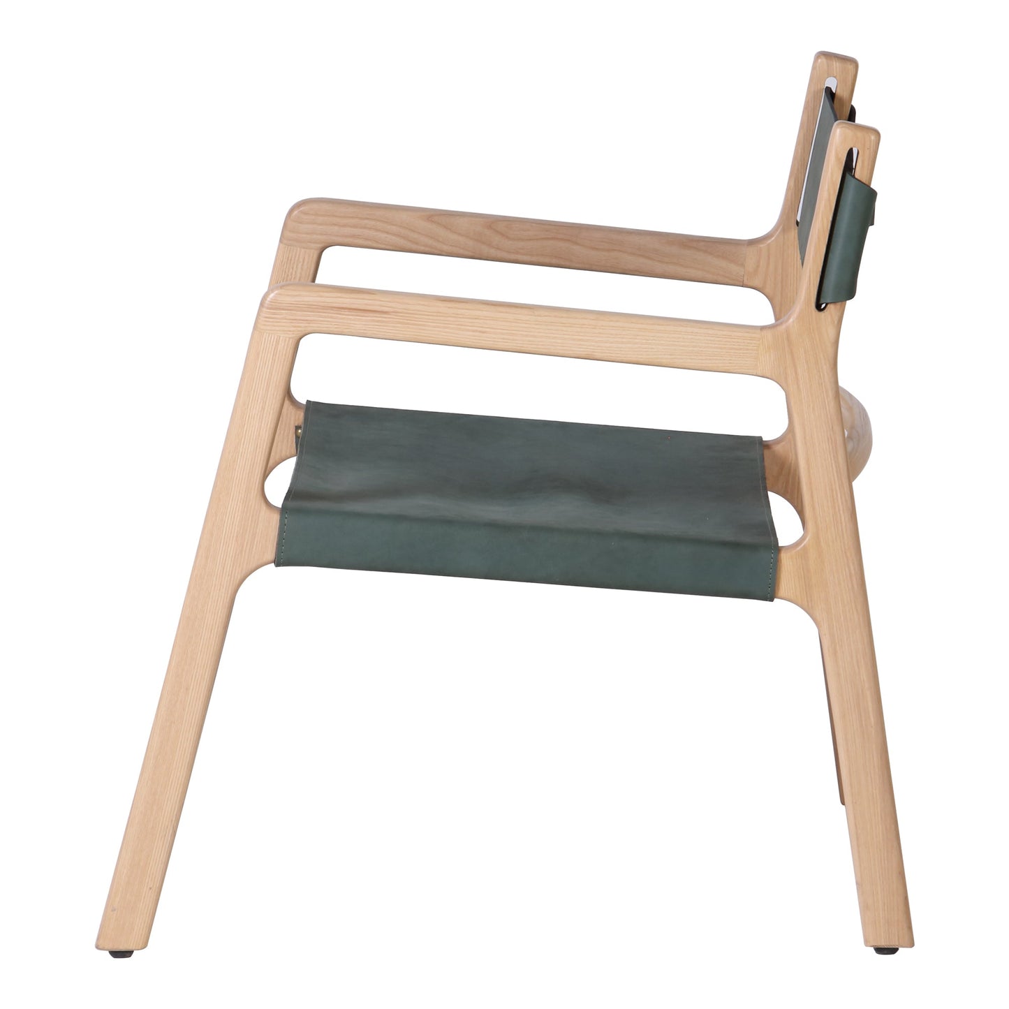 KOLDING CHAIR SEAGRASS GREEN LEATHER-2