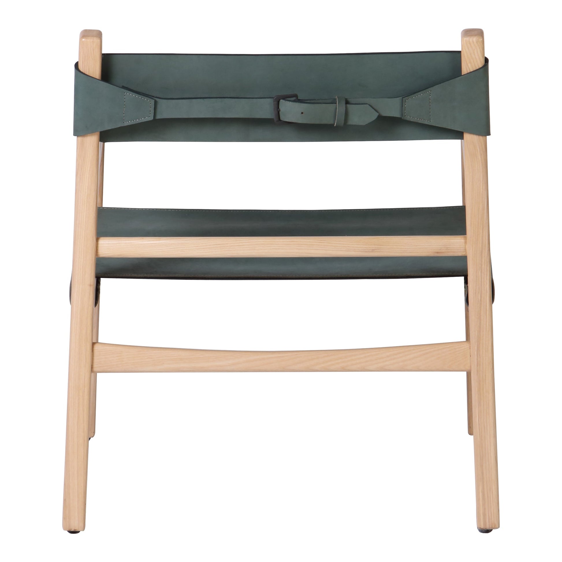 KOLDING CHAIR SEAGRASS GREEN LEATHER-3