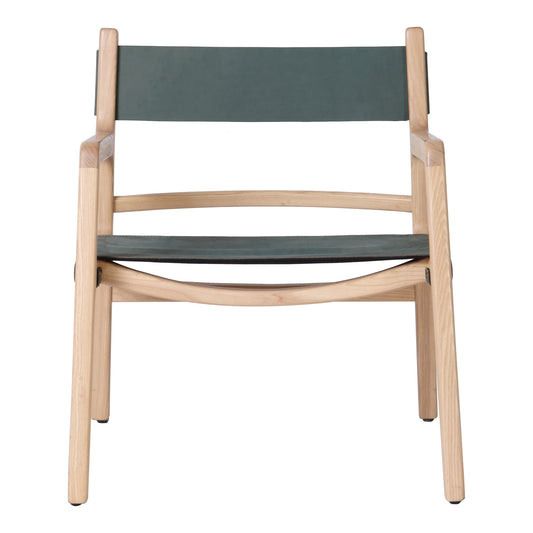 KOLDING CHAIR SEAGRASS GREEN LEATHER-0