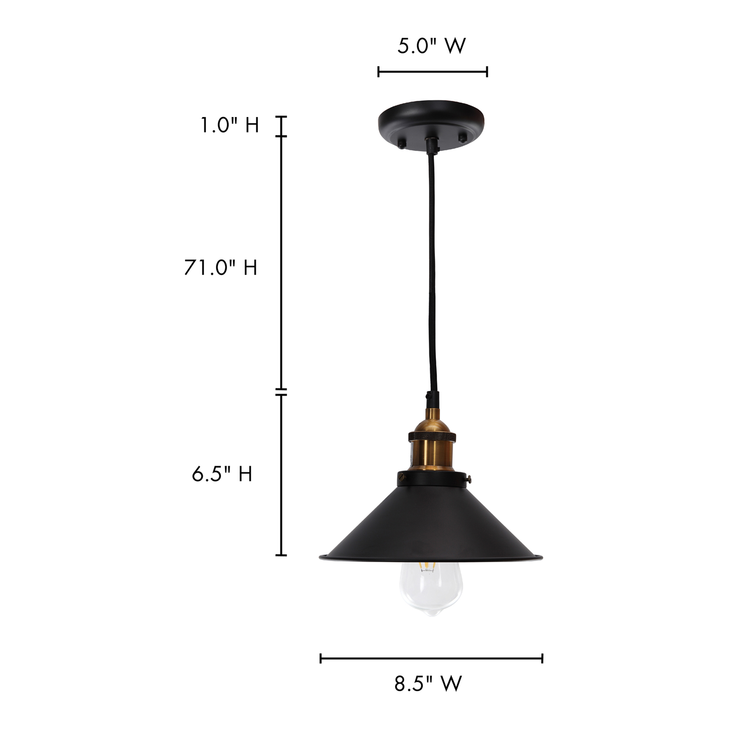 *RENATA PENDANT LAMP BLACK-4