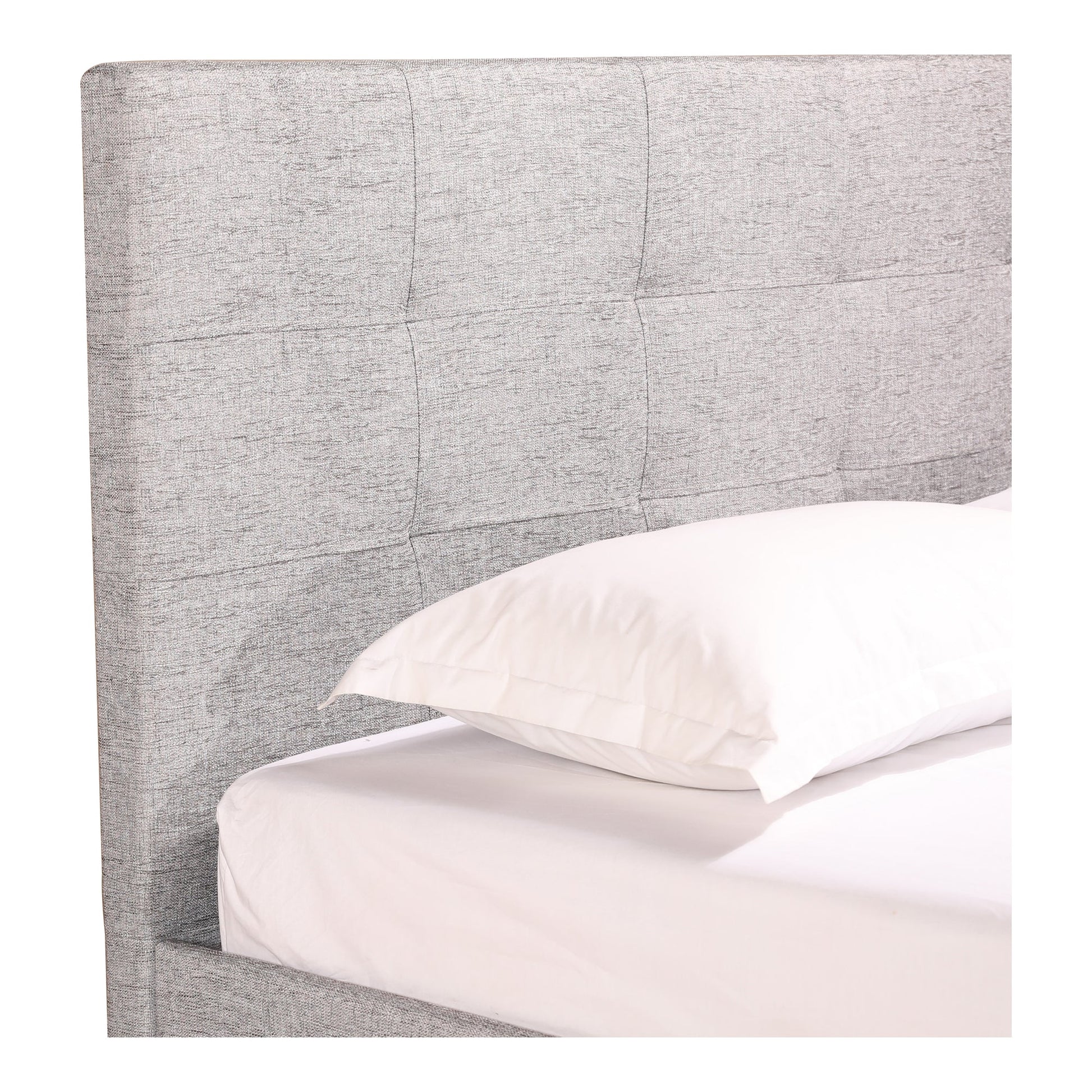 ELIZA KING BED LIGHT GREY FABRIC-5