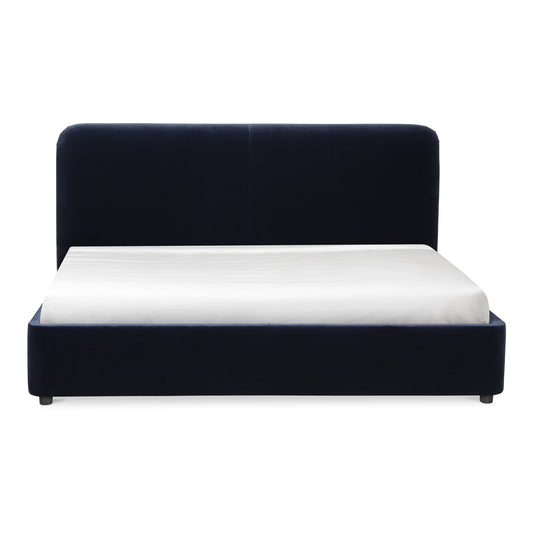 SAMARA KING BED BLUE VELVET-0