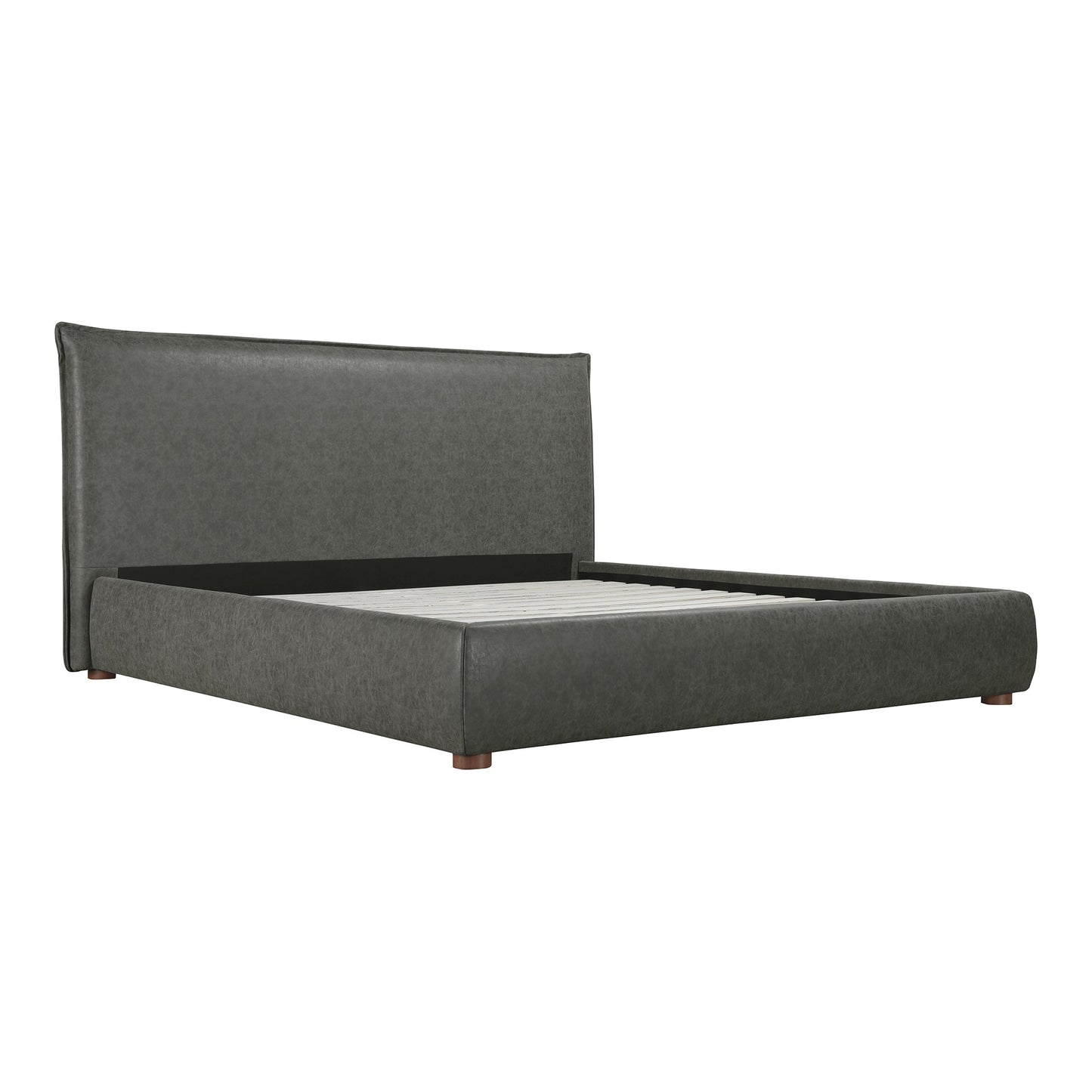 LUZON QUEEN BED SLATE VEGAN LEATHER-3