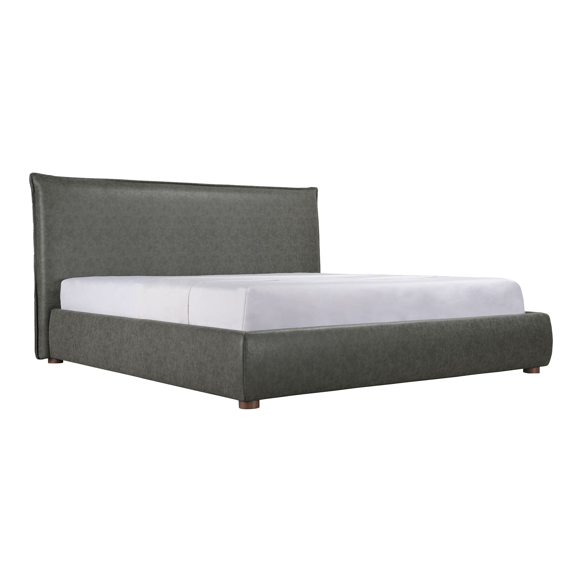 LUZON QUEEN BED SLATE VEGAN LEATHER-6