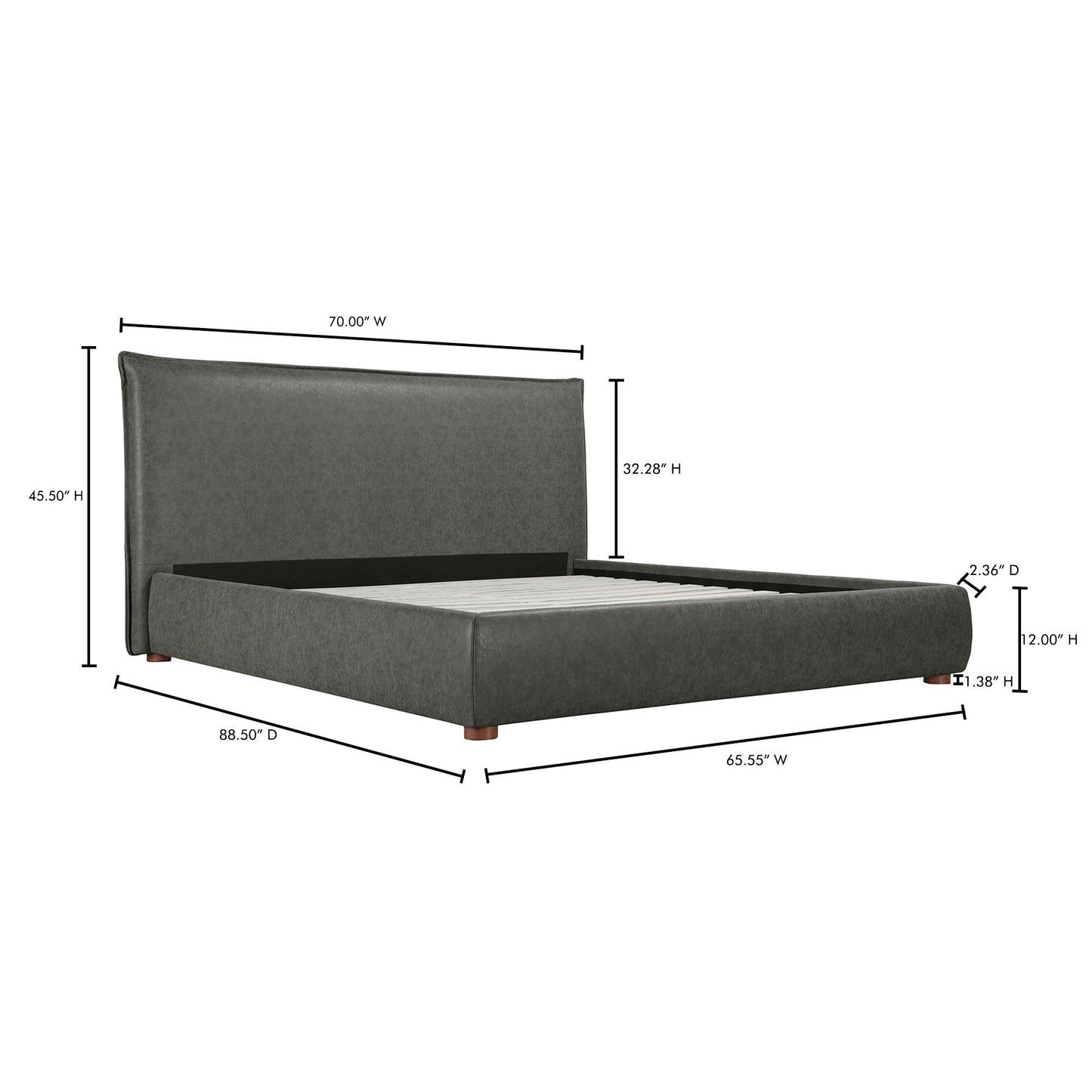 LUZON QUEEN BED SLATE VEGAN LEATHER-13