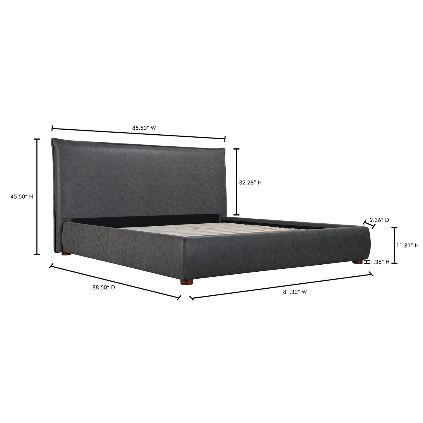 LUZON KING BED SLATE VEGAN LEATHER-13