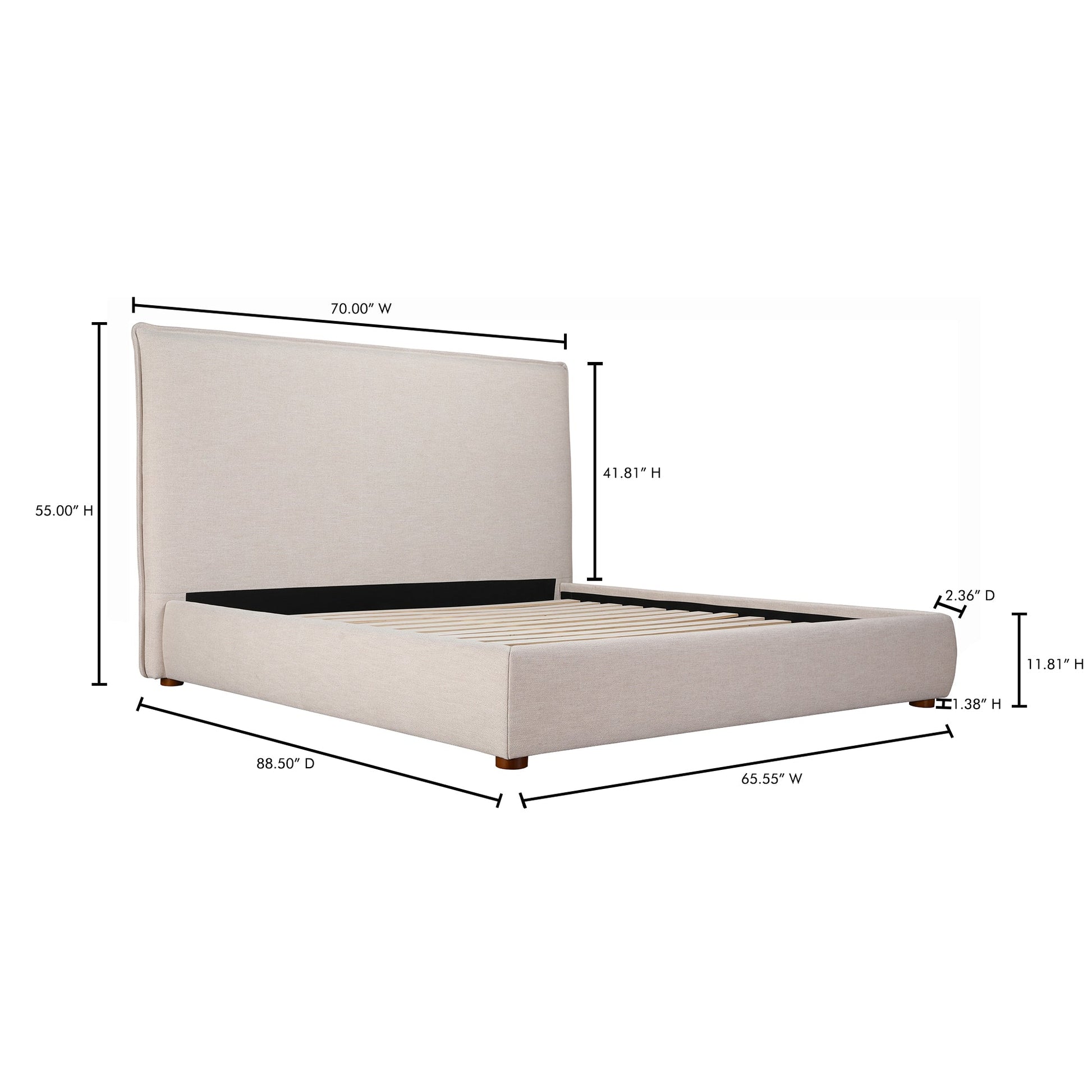 LUZON QUEEN BED TALL HEADBOARD WHEAT-13