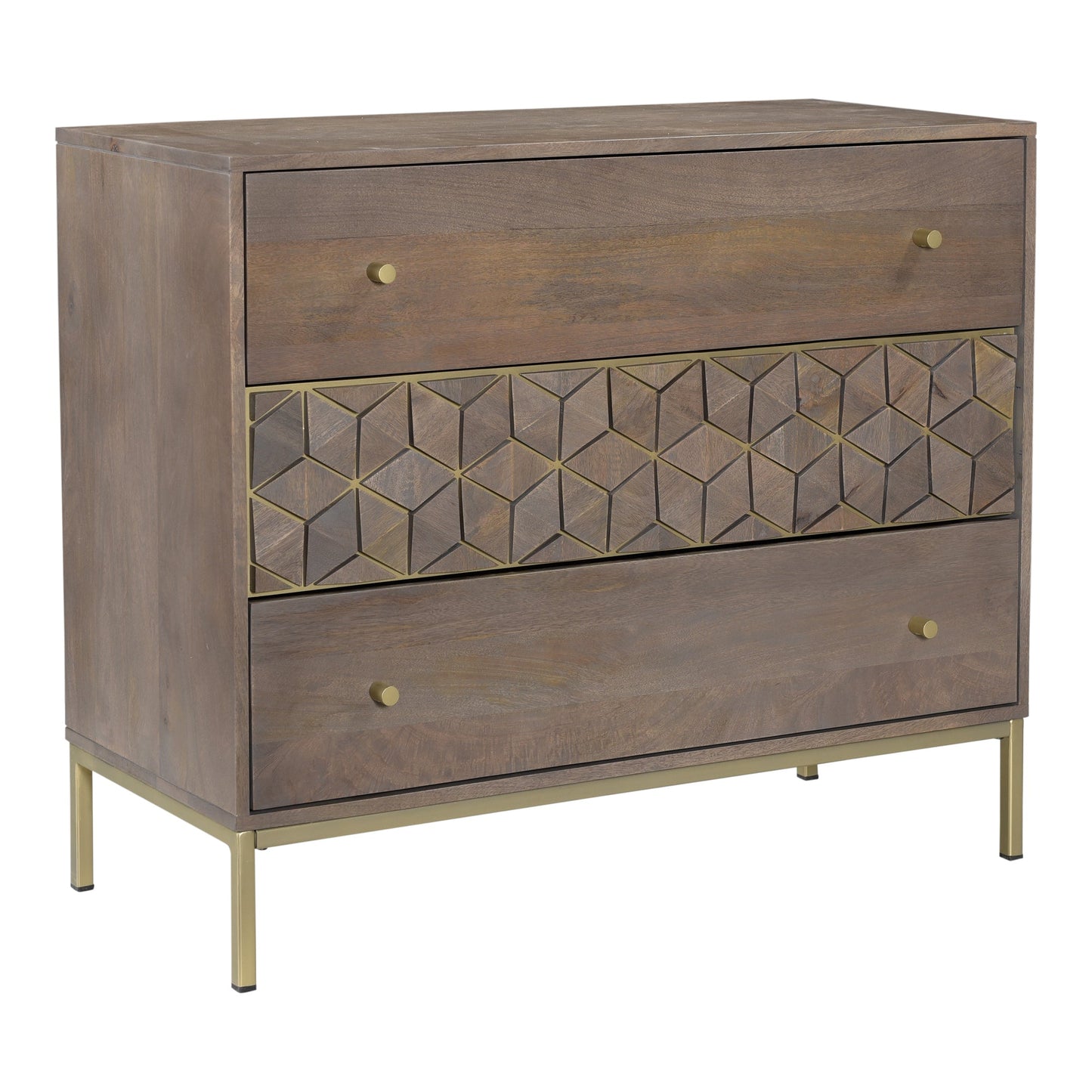 COROLLA THREE DRAWER CHEST-1