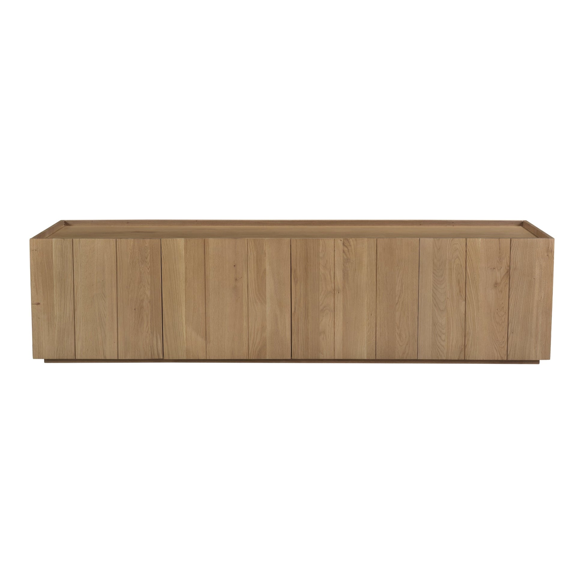 PLANK MEDIA CABINET NATURAL-0