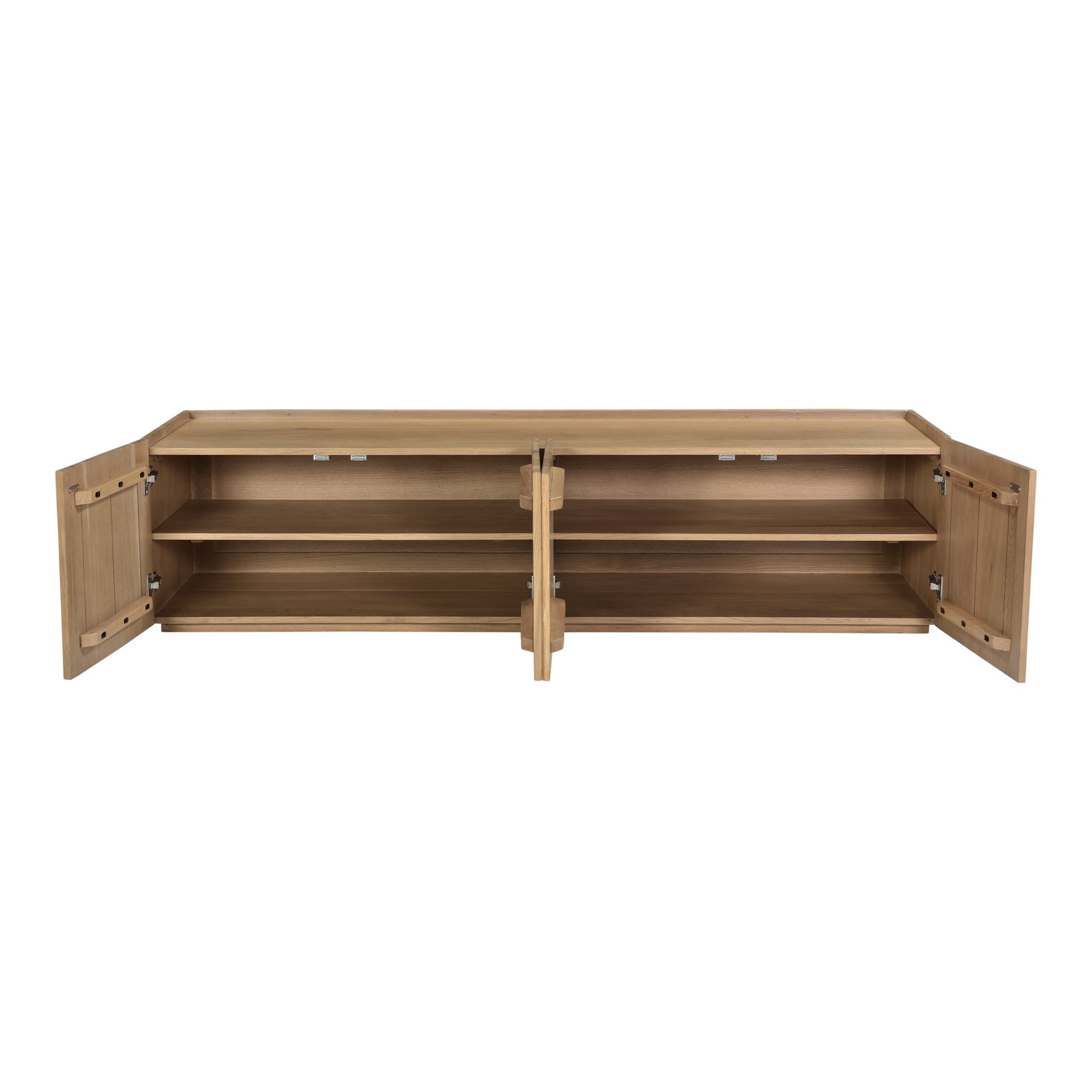 PLANK MEDIA CABINET NATURAL-3