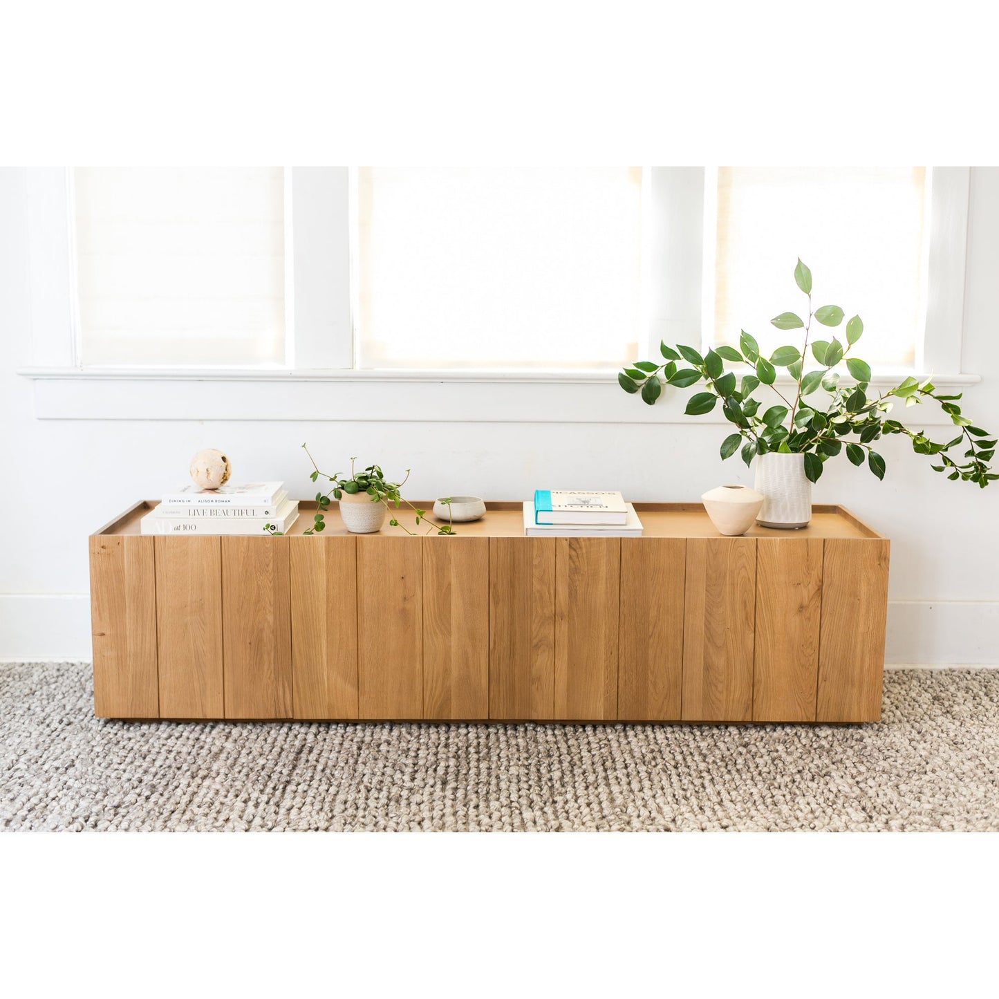 PLANK MEDIA CABINET NATURAL-6