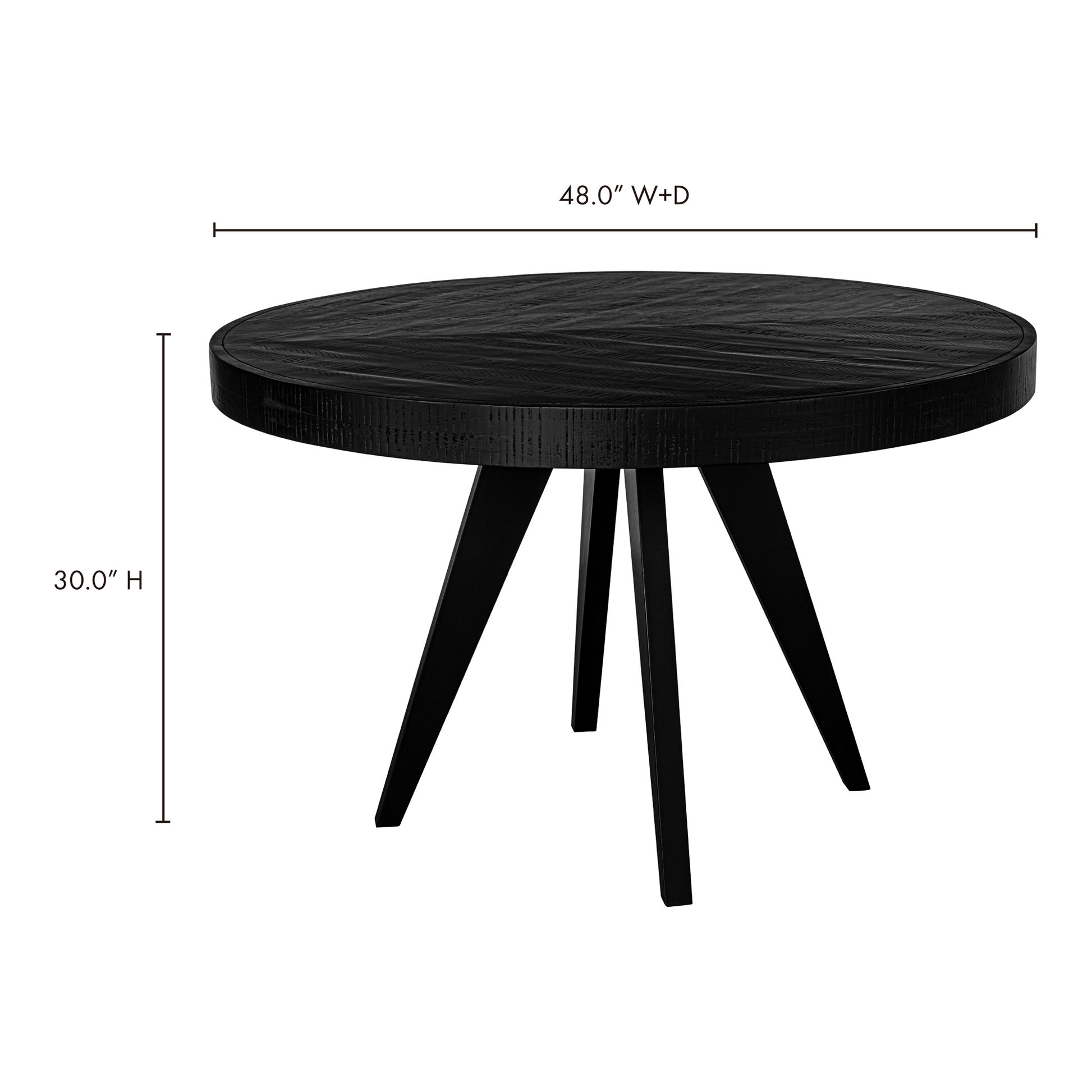 PARQ ROUND DINING TABLE BLACK-13