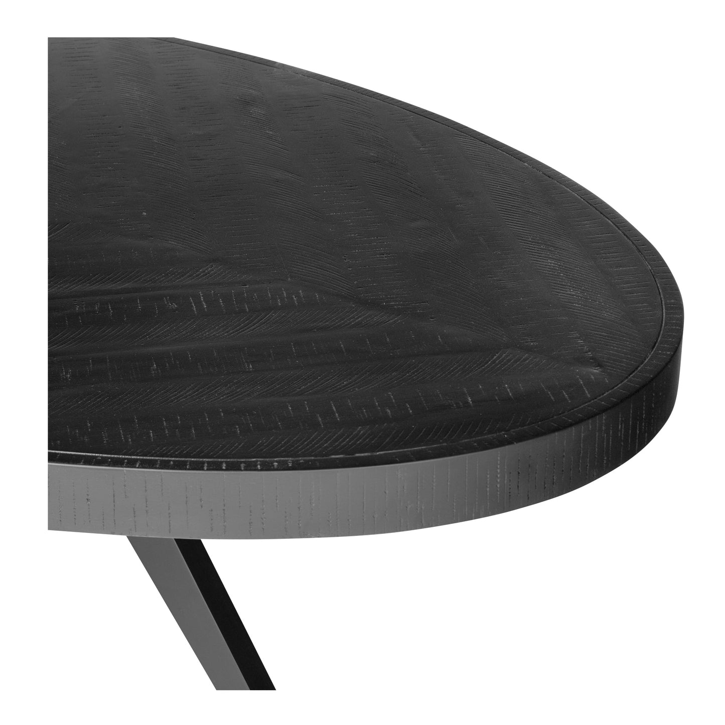 PARQ OVAL DINING TABLE BLACK-6