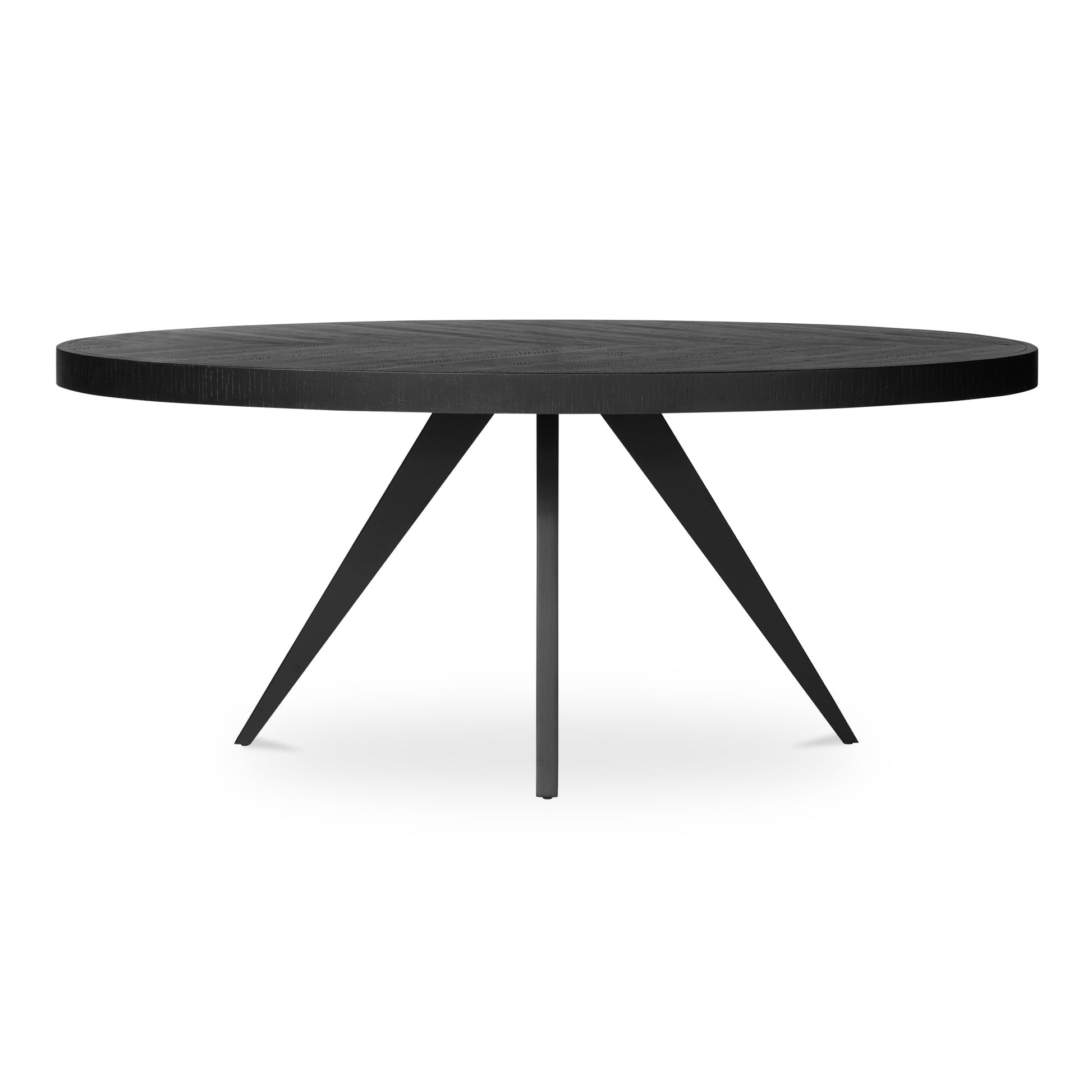 PARQ OVAL DINING TABLE BLACK-0