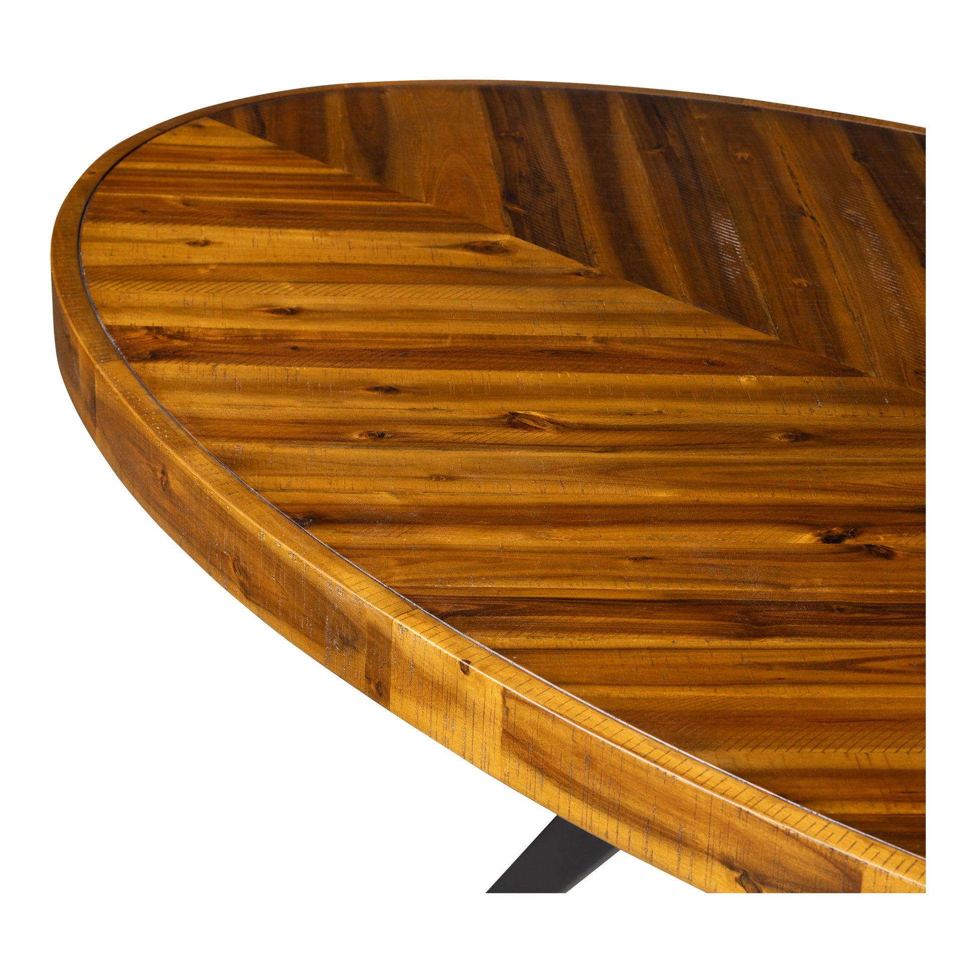 PARQ OVAL DINING TABLE AMBER-7