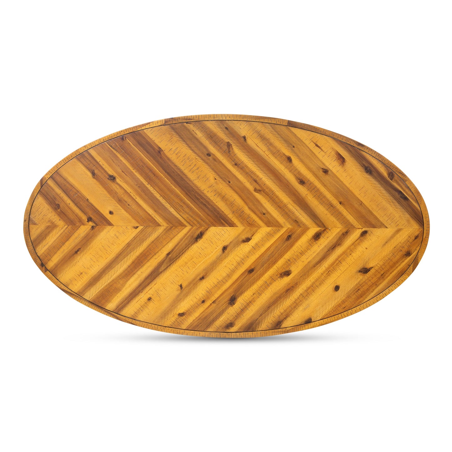 PARQ OVAL COFFEE TABLE AMBER-4