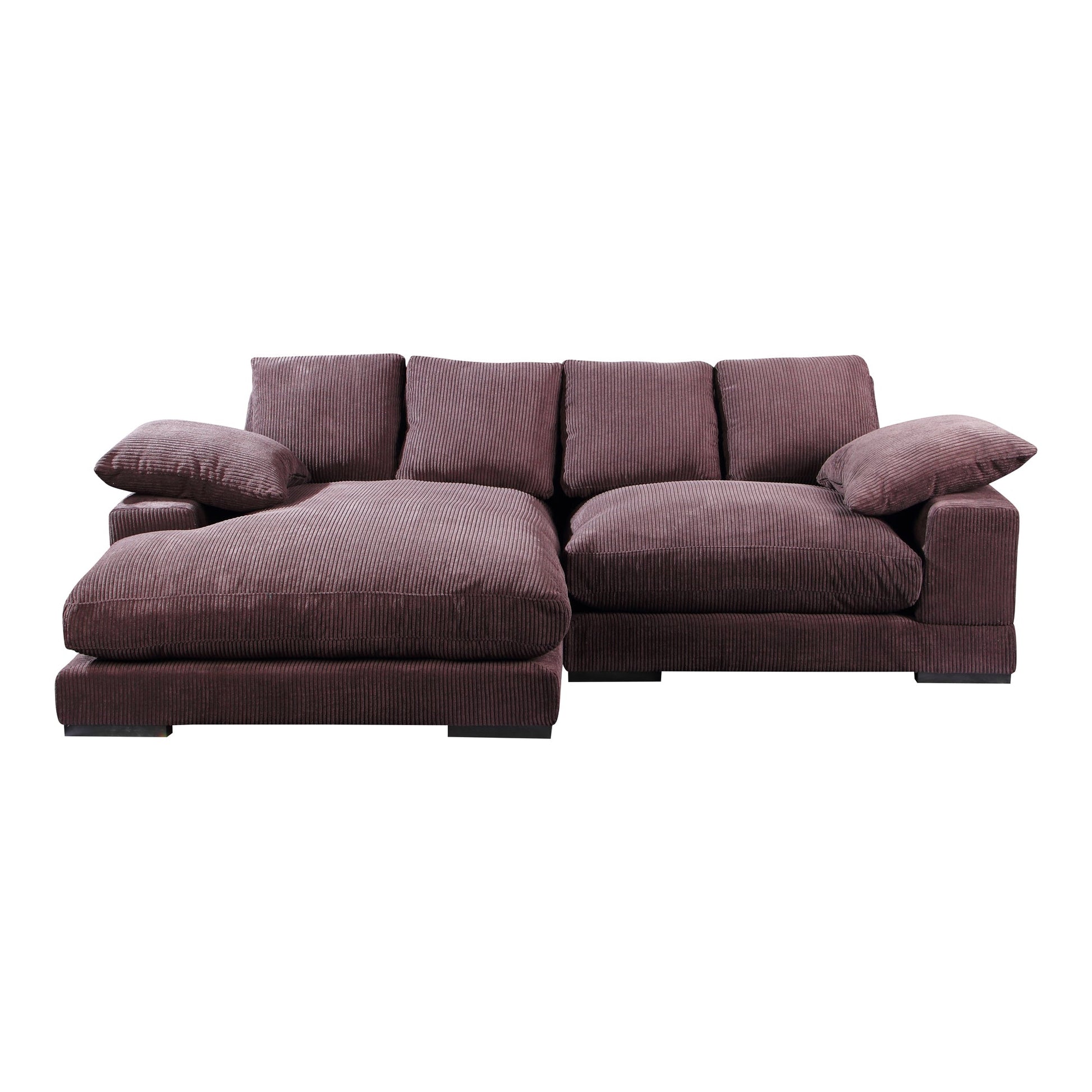 PLUNGE SECTIONAL DARK BROWN-0