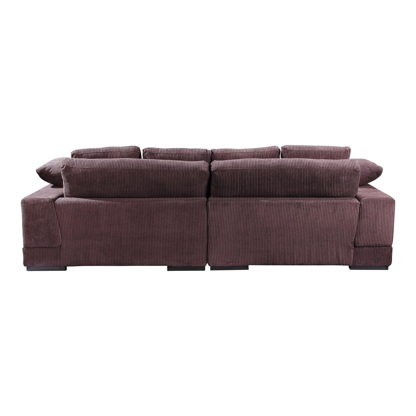 PLUNGE SECTIONAL DARK BROWN-2