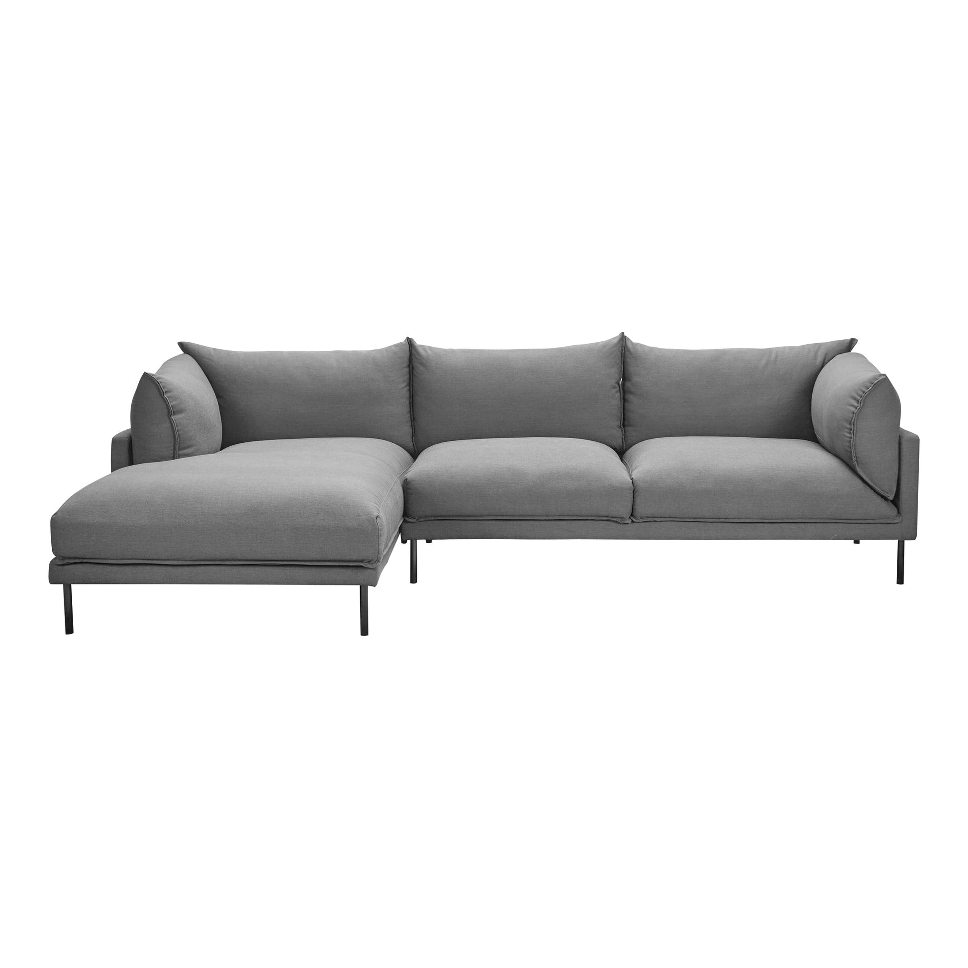 JAMARA SECTIONAL CHARCOAL LEFT-0