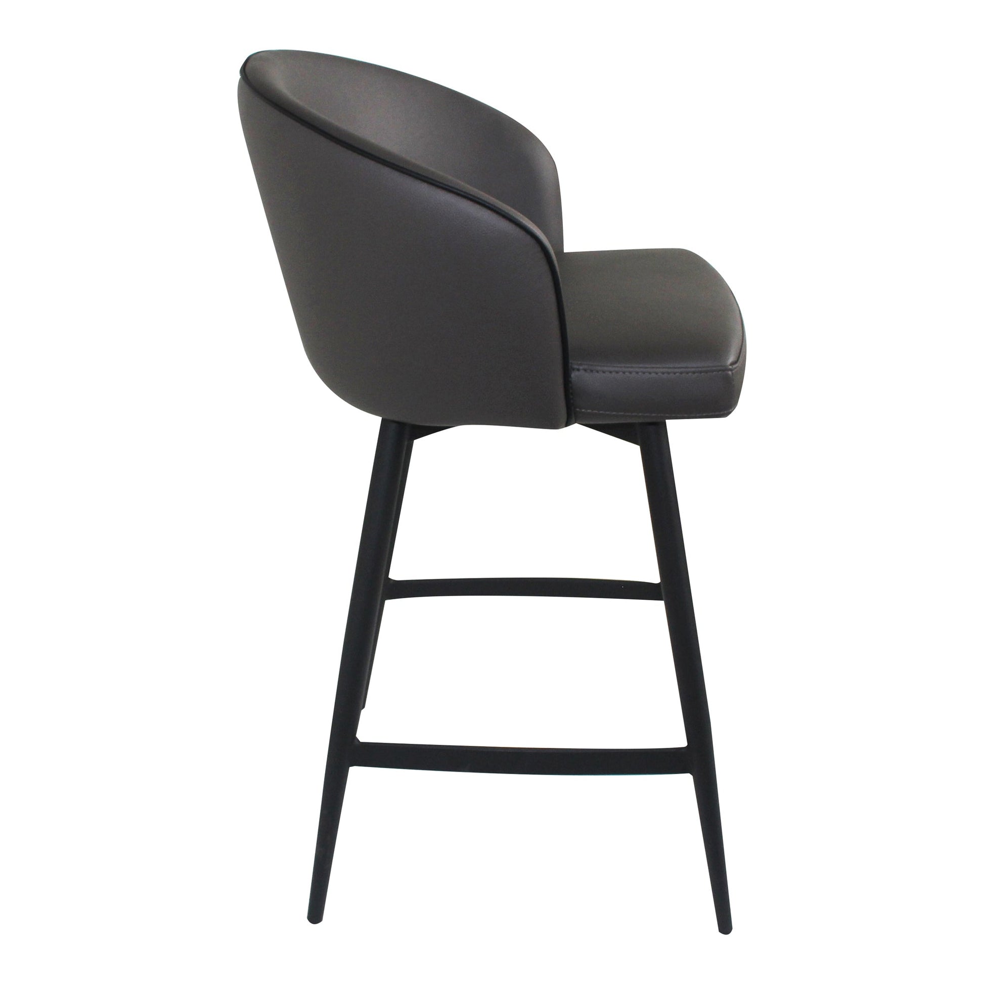 WEBBER SWIVEL COUNTER STOOL CHARCOAL-2