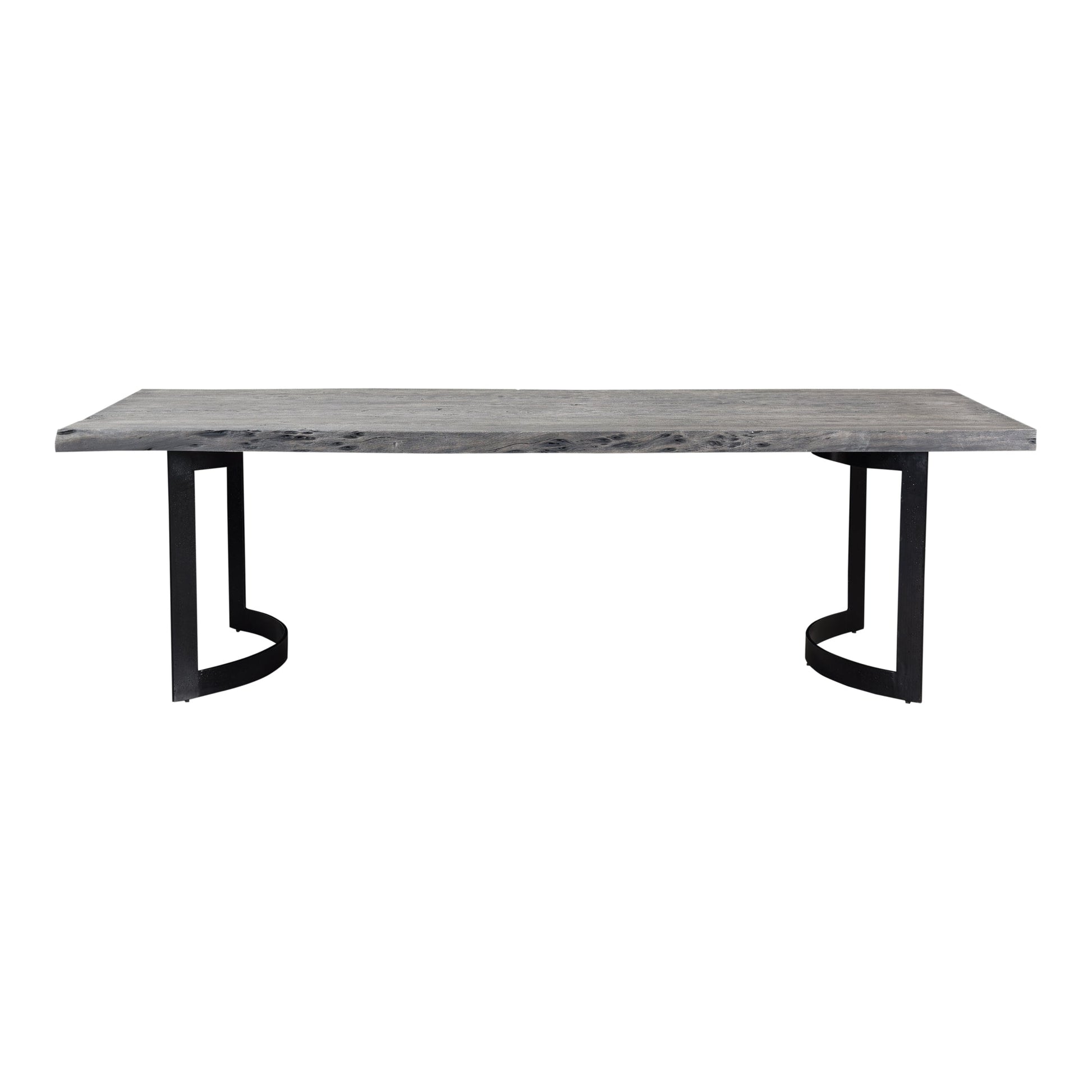 BENT DINING TABLE SMALL WEATHERED GREY-0