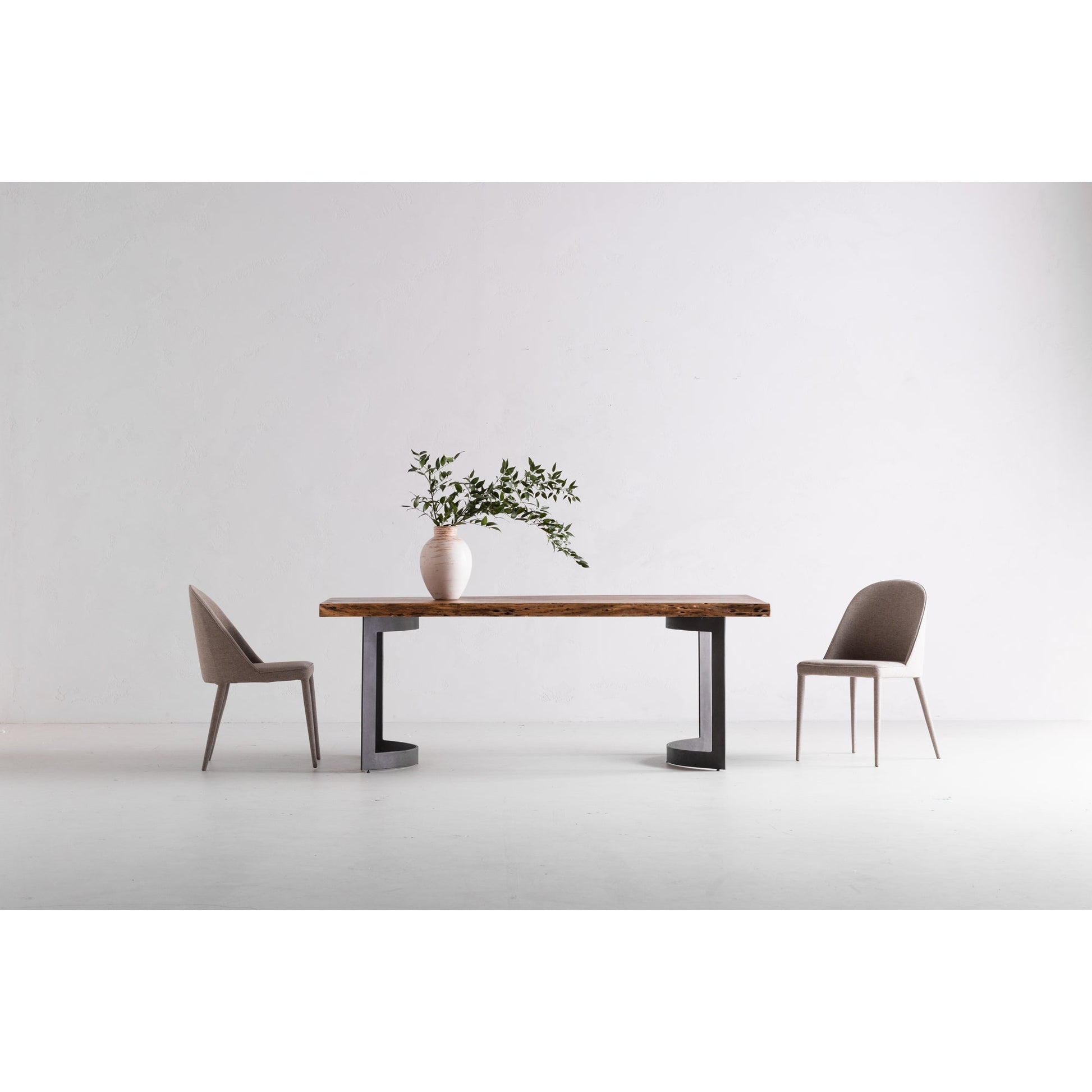 BENT DINING TABLE EXTRA SMALL SMOKED-9