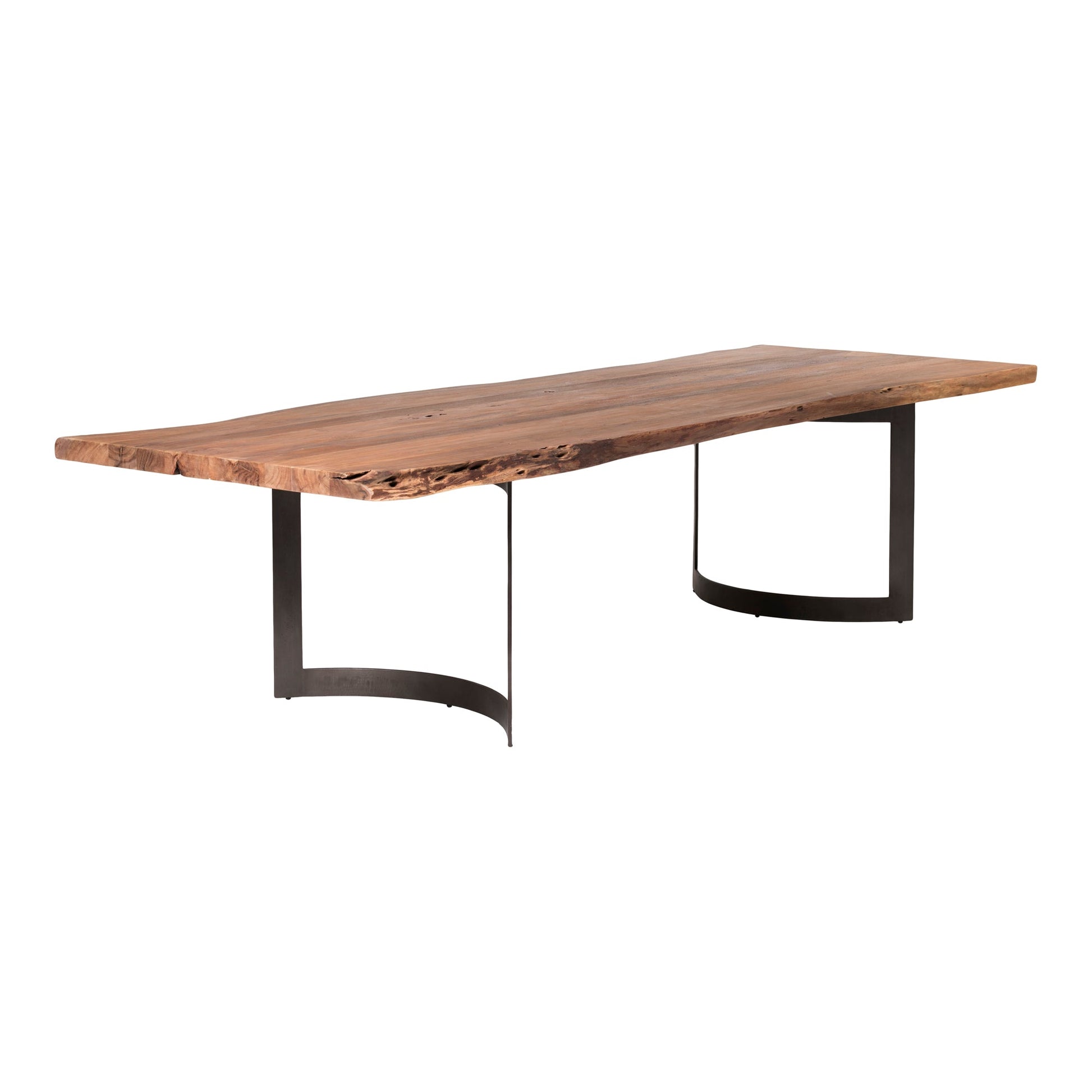 BENT DINING TABLE EXTRA SMALL SMOKED-1